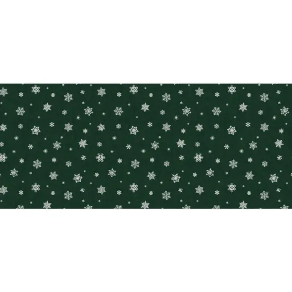 Milano Abwaschbarer Tischbelag Schneeflocken