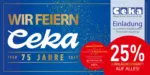 CEKA NORDEN Ceka - Wir feiern 75 Jahre - bis 07.11.2025