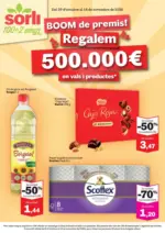 Sorli BOOM de premis! - hasta el 18.11.2025