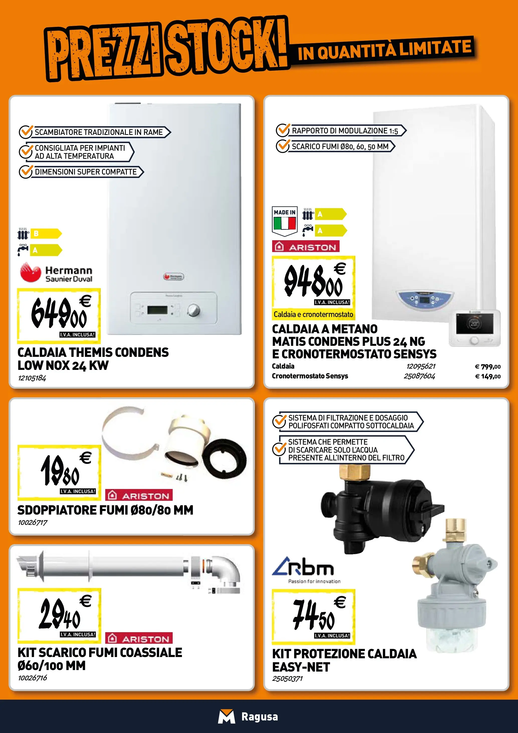 Nuovo TECNOMAT - Straordinari prezzi stock! dal 30/10/2025 > offerte anteprima 🛍️ | Pagina: 7 | Prodotti: Caldaia