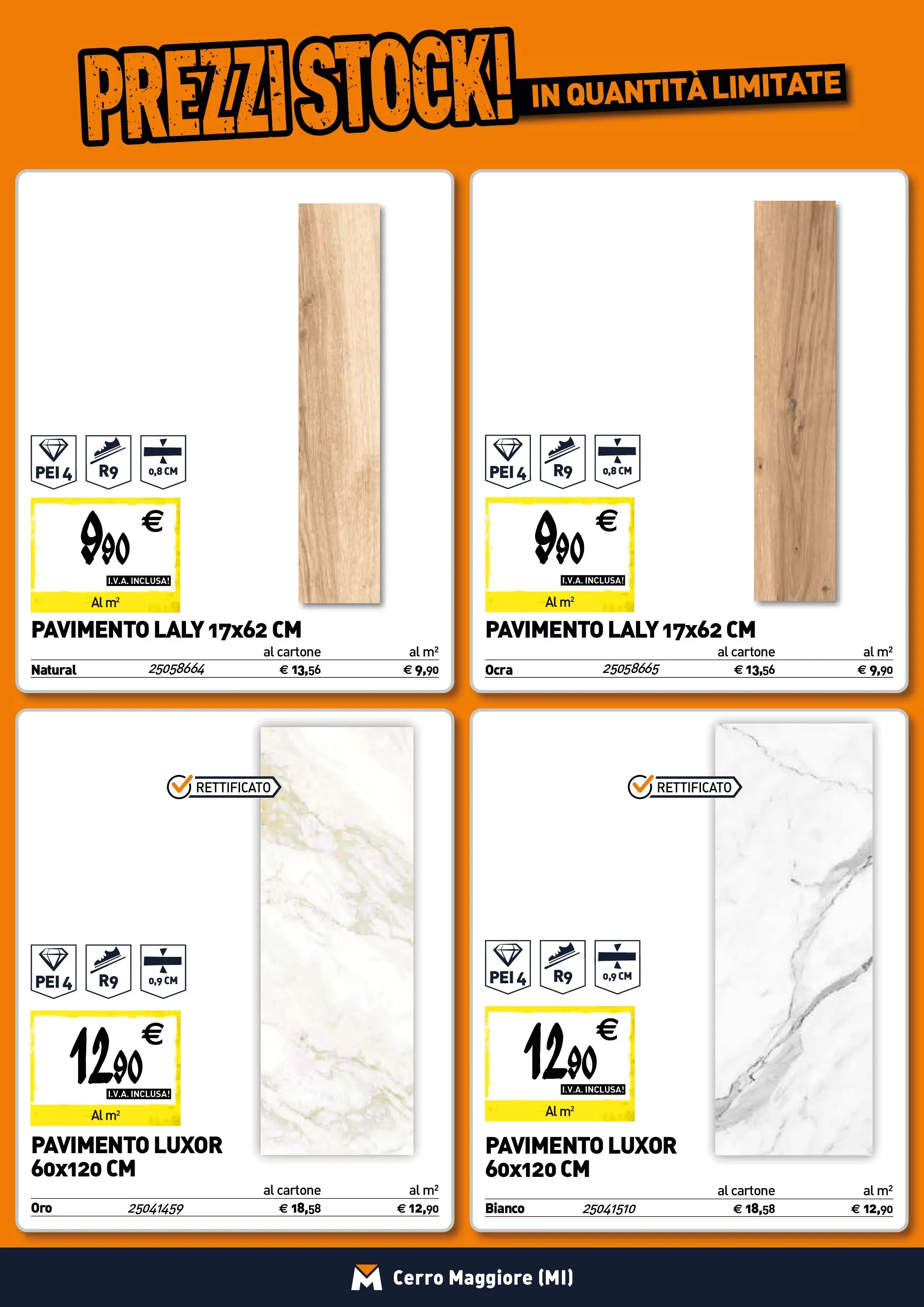 Nuovo TECNOMAT - Straordinari prezzi stock! dal 29/10/2025 > offerte anteprima 🛍️ | Pagina: 12 | Prodotti: Pavimento