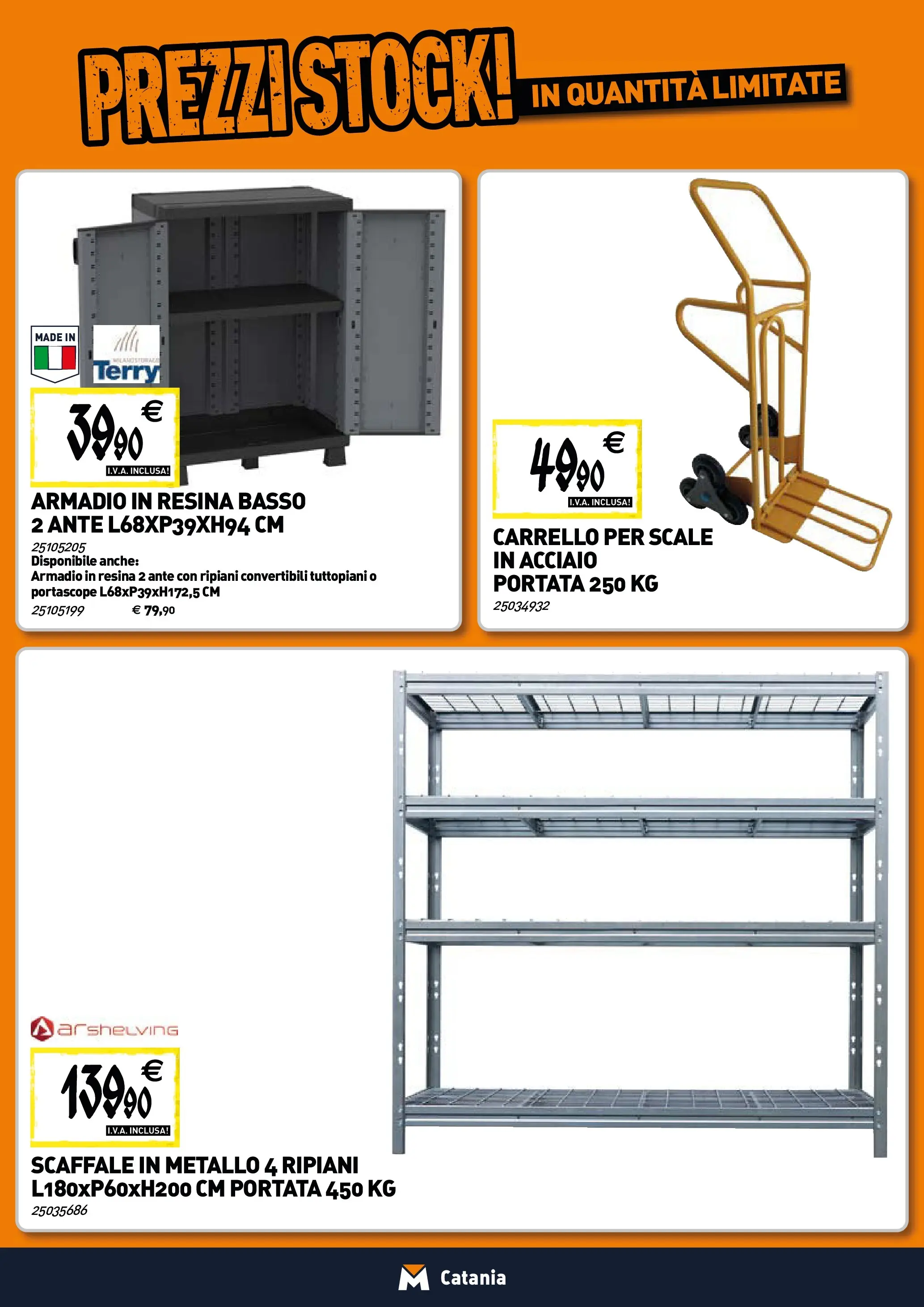 Nuovo TECNOMAT - Straordinari prezzi stock! dal 30/10/2025 > offerte anteprima 🛍️ | Pagina: 20 | Prodotti: Carrello, Scaffale, Armadio
