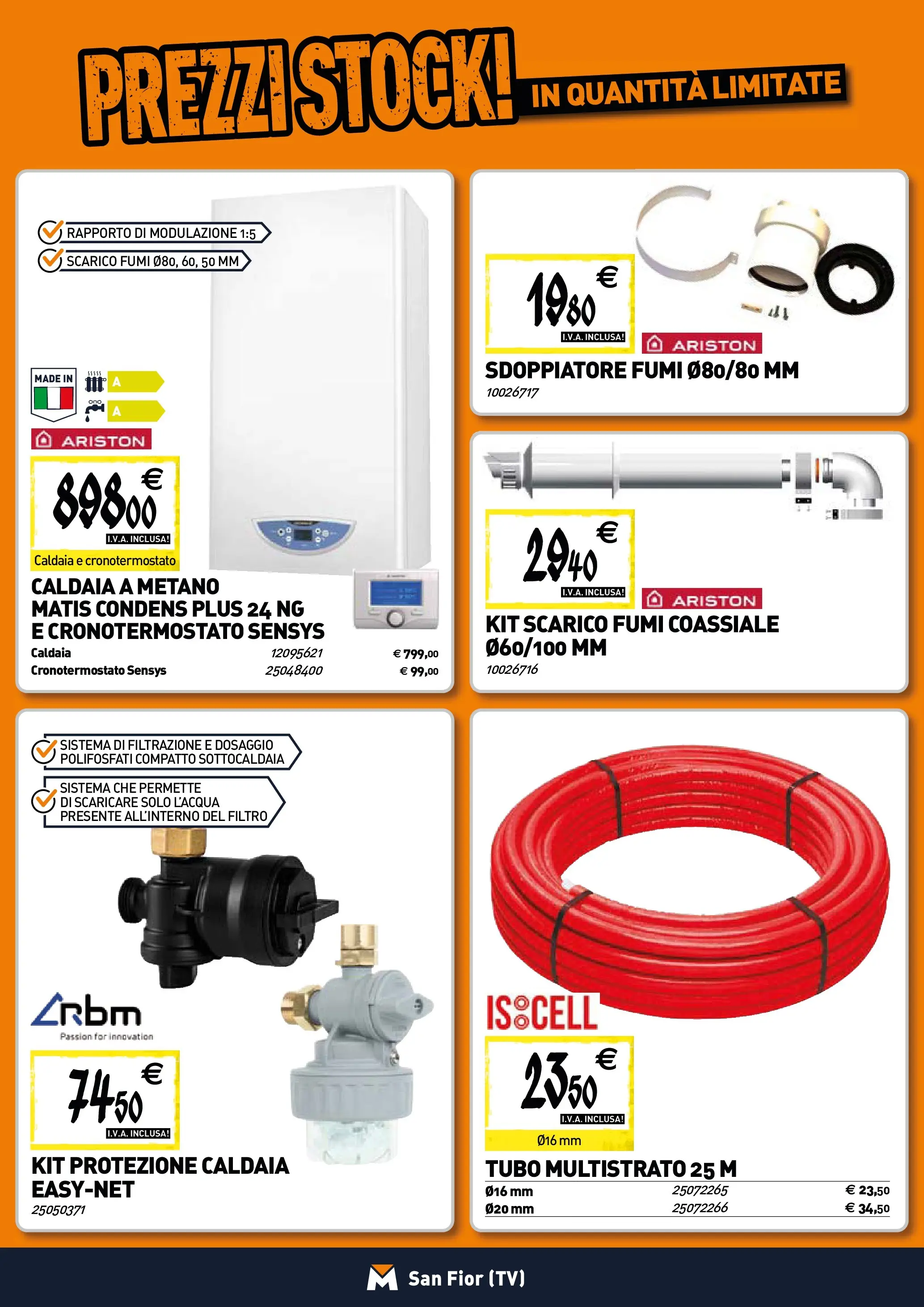 Nuovo TECNOMAT - Straordinari prezzi stock! dal 29/10/2025 > offerte anteprima 🛍️ | Pagina: 7 | Prodotti: Caldaia, Tubo, TV