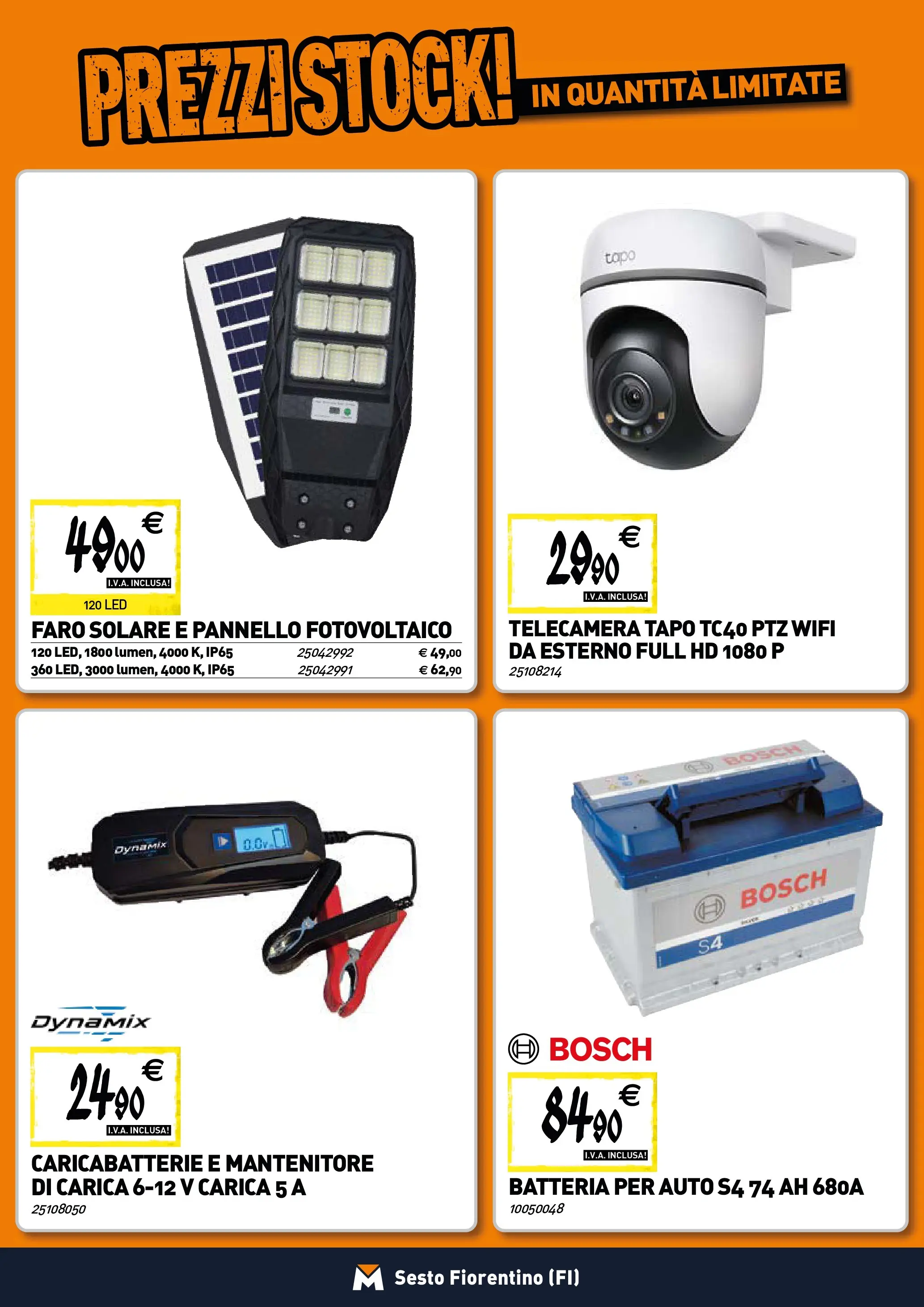 Nuovo TECNOMAT - Straordinari prezzi stock! dal 30/10/2025 > offerte anteprima 🛍️ | Pagina: 16 | Prodotti: Batteria, Caricabatterie