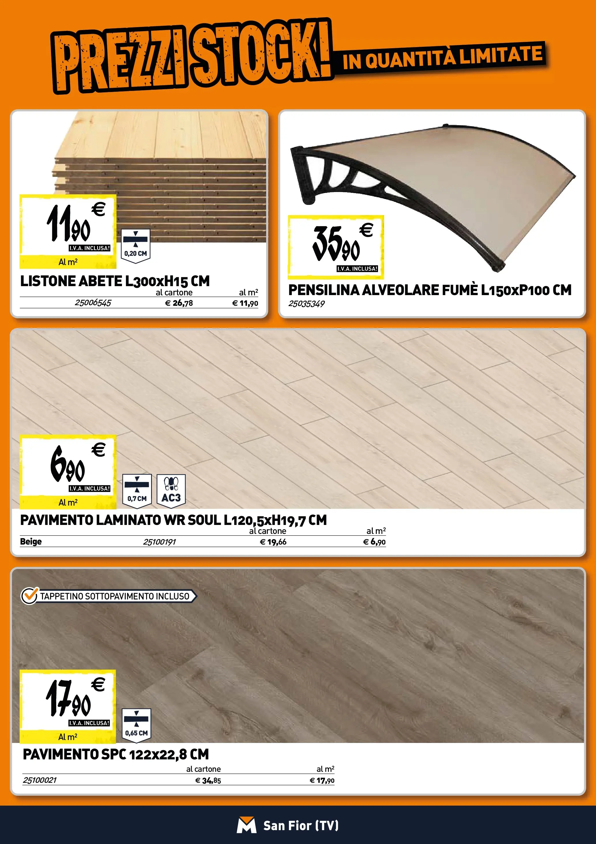 Nuovo TECNOMAT - Straordinari prezzi stock! dal 29/10/2025 > offerte anteprima 🛍️ | Pagina: 11 | Prodotti: Pavimento, TV