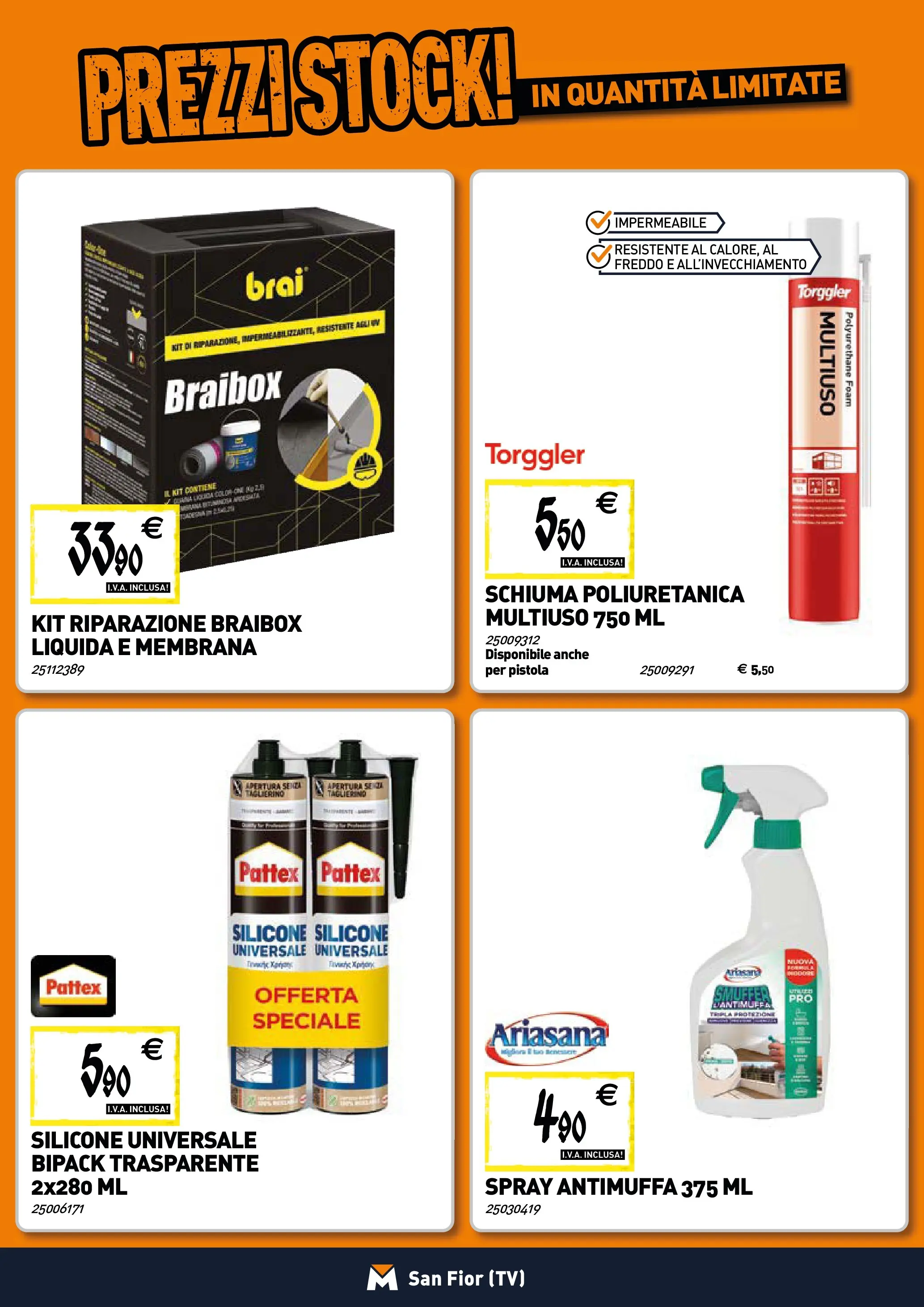 Nuovo TECNOMAT - Straordinari prezzi stock! dal 29/10/2025 > offerte anteprima 🛍️ | Pagina: 15 | Prodotti: TV, Silicone, Taglierino