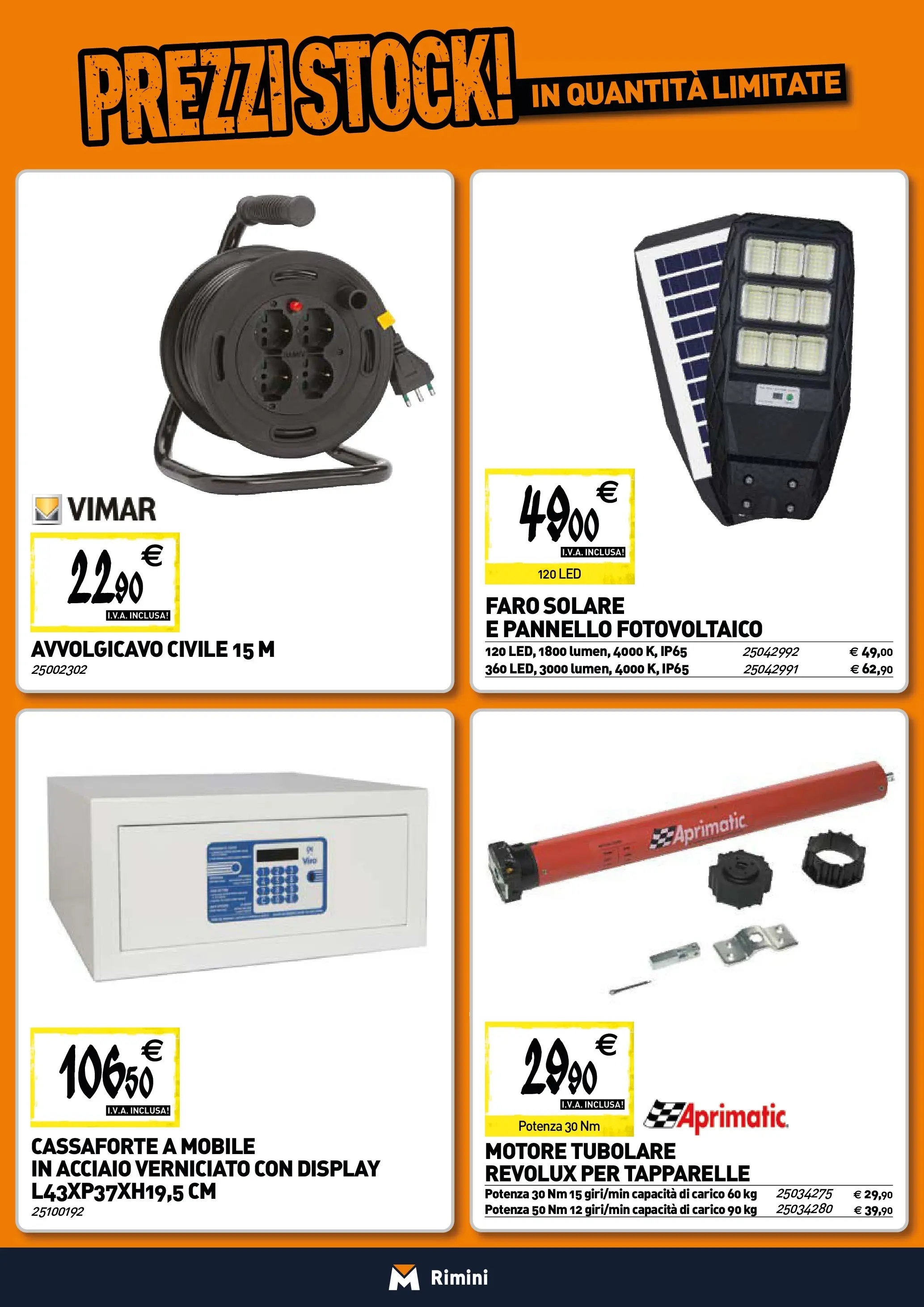 Nuovo TECNOMAT - Straordinari prezzi stock! dal 29/10/2025 > offerte anteprima 🛍️ | Pagina: 16 | Prodotti: Mobile, Cassaforte