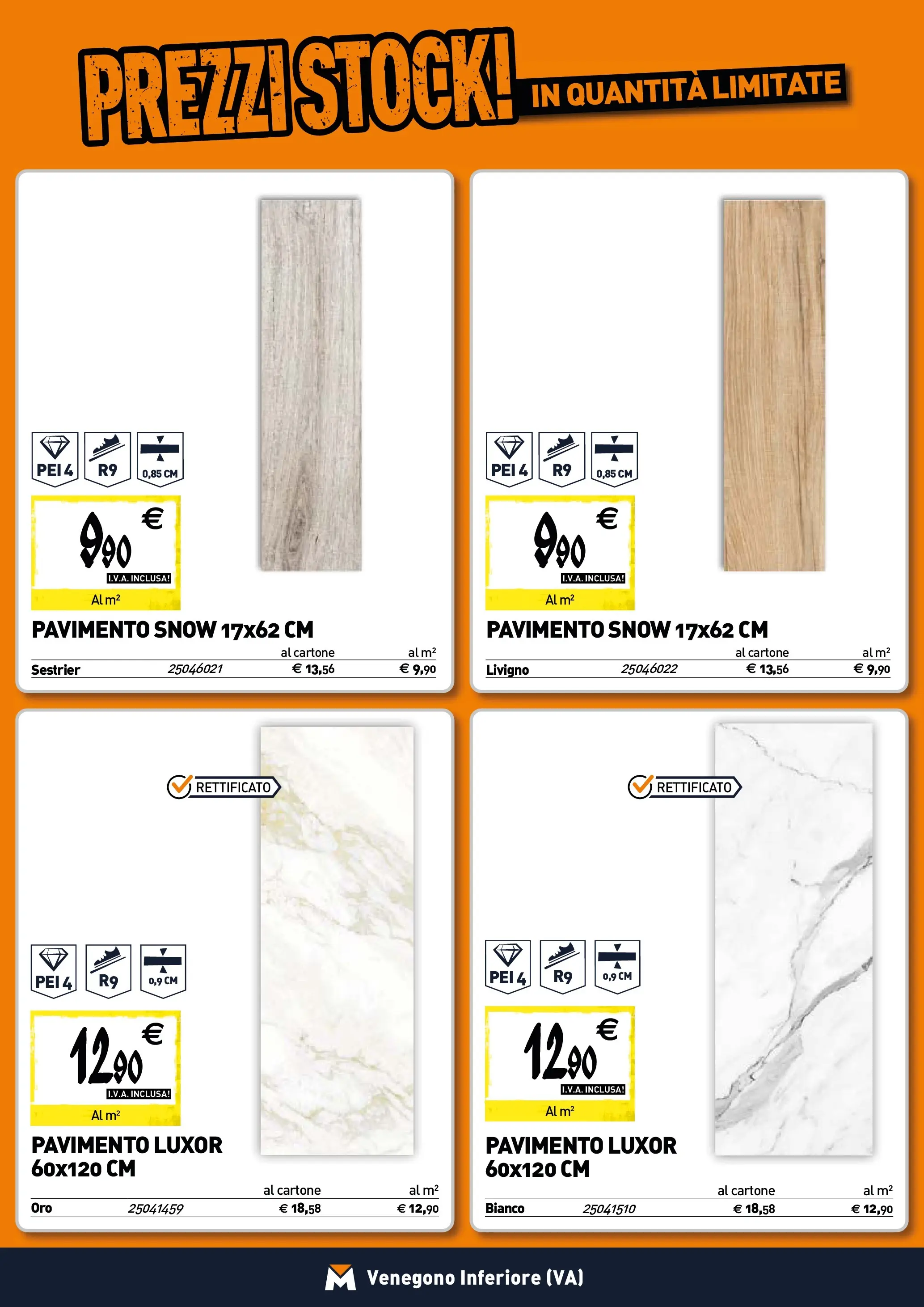 Nuovo TECNOMAT - Straordinari prezzi stock! dal 29/10/2025 > offerte anteprima 🛍️ | Pagina: 12 | Prodotti: Pavimento