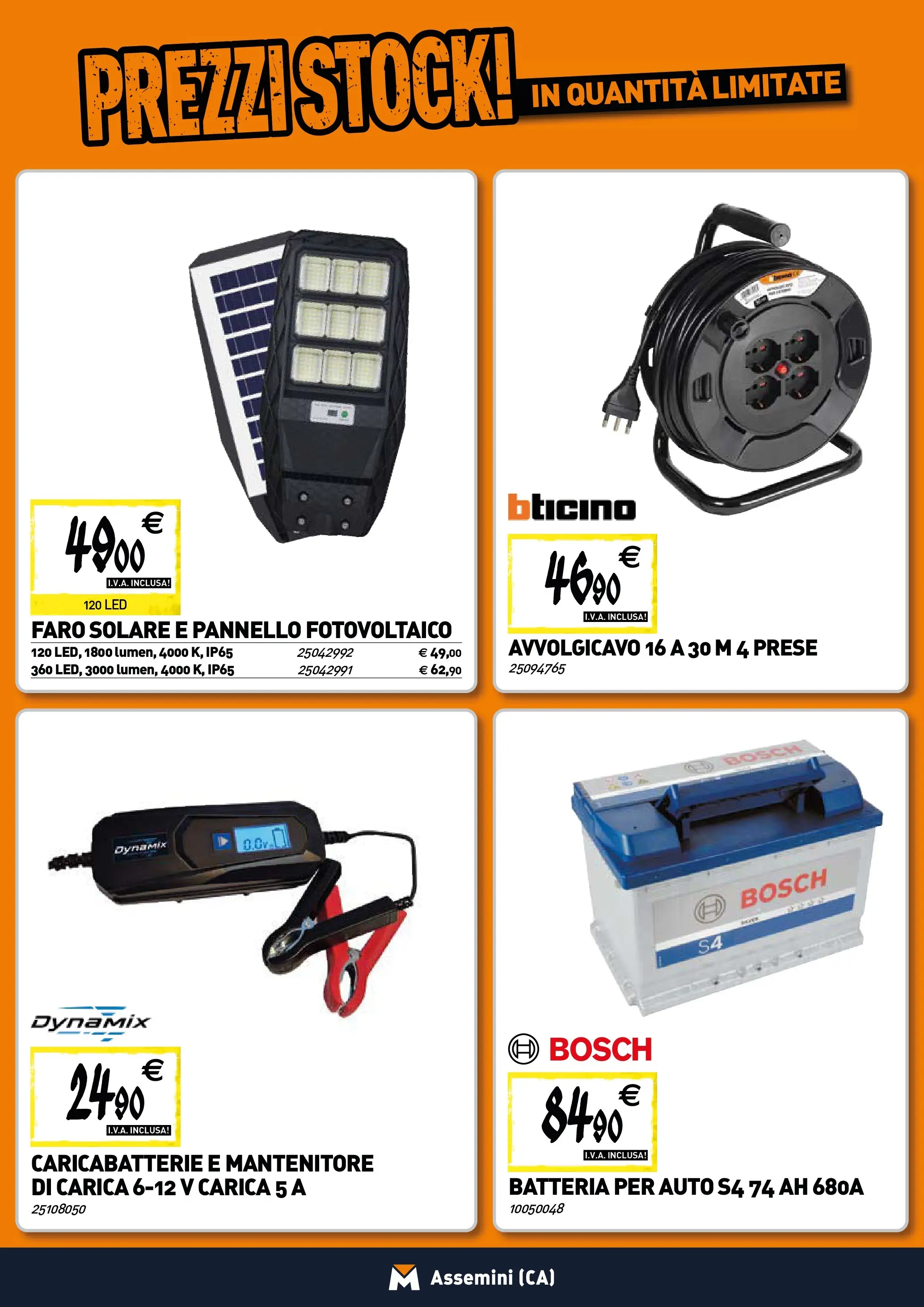 Nuovo TECNOMAT - Straordinari prezzi stock! dal 30/10/2025 > offerte anteprima 🛍️ | Pagina: 16 | Prodotti: Batteria, Caricabatterie
