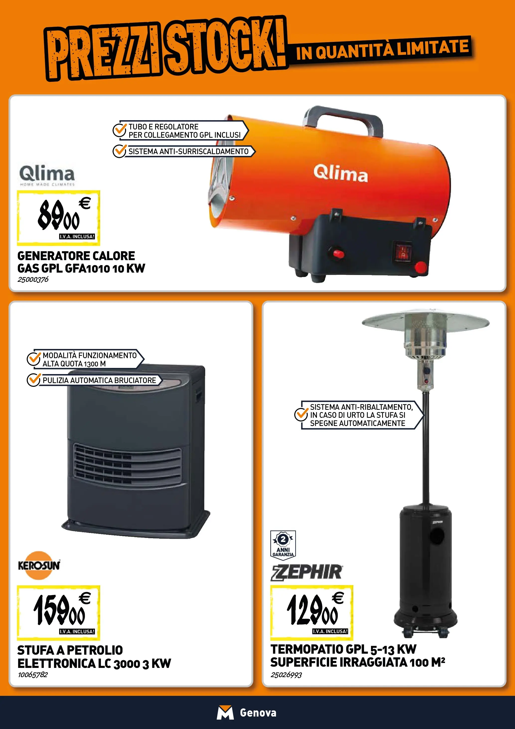 Nuovo TECNOMAT - Straordinari prezzi stock! dal 30/10/2025 > offerte anteprima 🛍️ | Pagina: 8 | Prodotti: Stufa, Tubo, Generatore