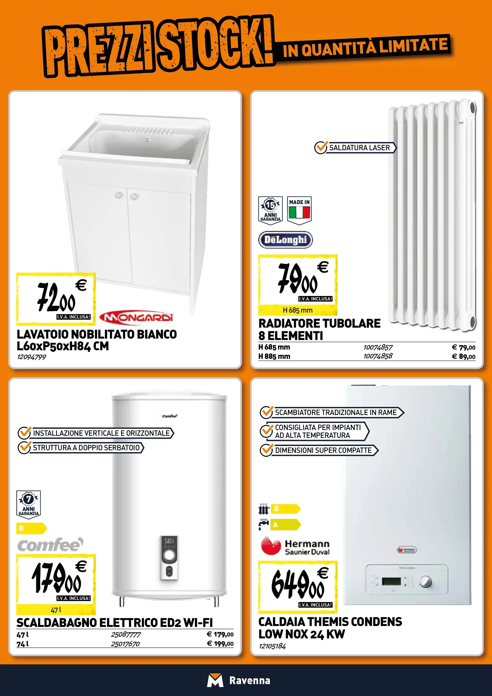 Nuovo TECNOMAT - Straordinari prezzi stock! dal 30/10/2025 > offerte anteprima 🛍️ | Pagina: 6 | Prodotti: Scaldabagno, Caldaia