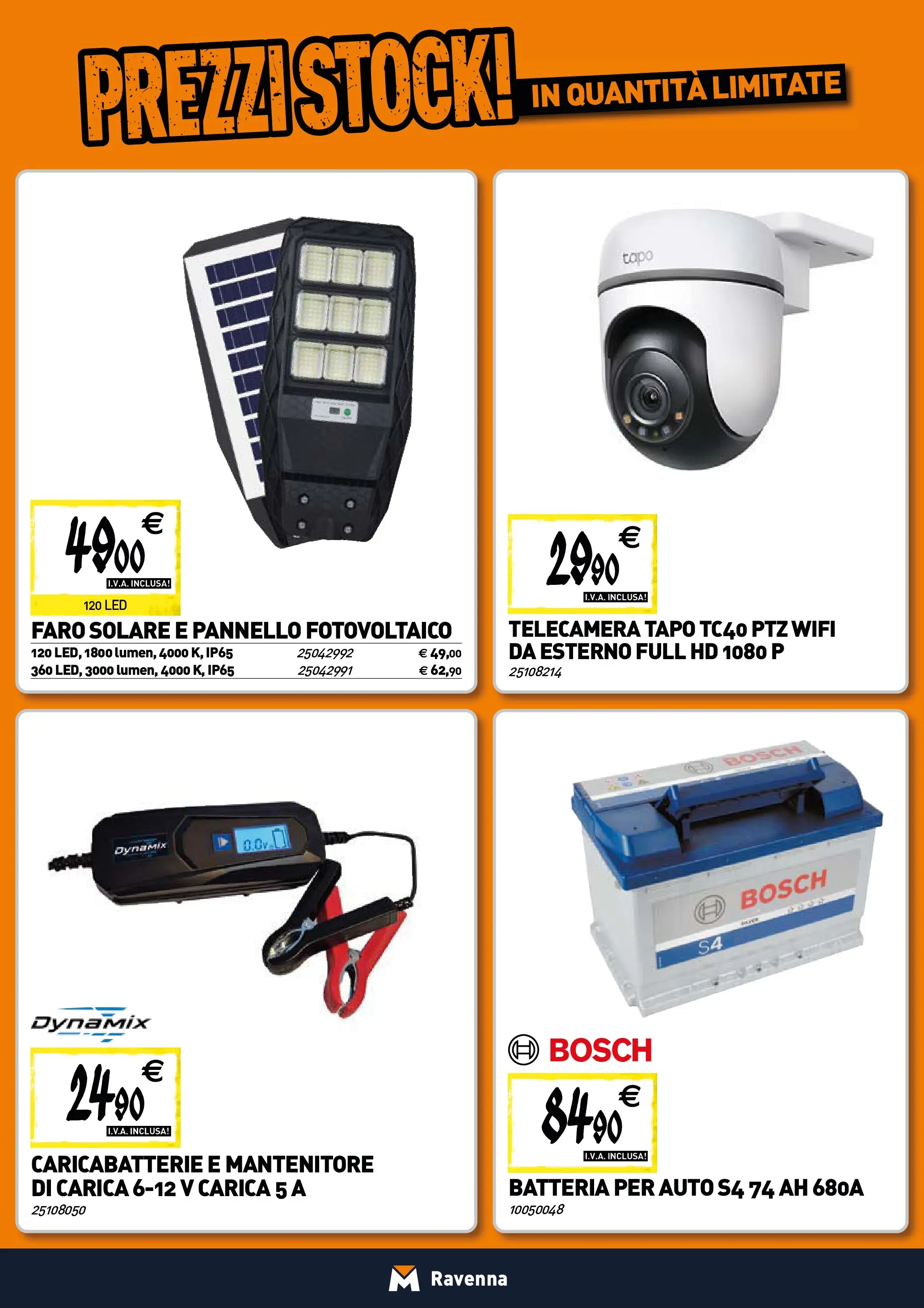 Nuovo TECNOMAT - Straordinari prezzi stock! dal 30/10/2025 > offerte anteprima 🛍️ | Pagina: 16 | Prodotti: Batteria, Caricabatterie