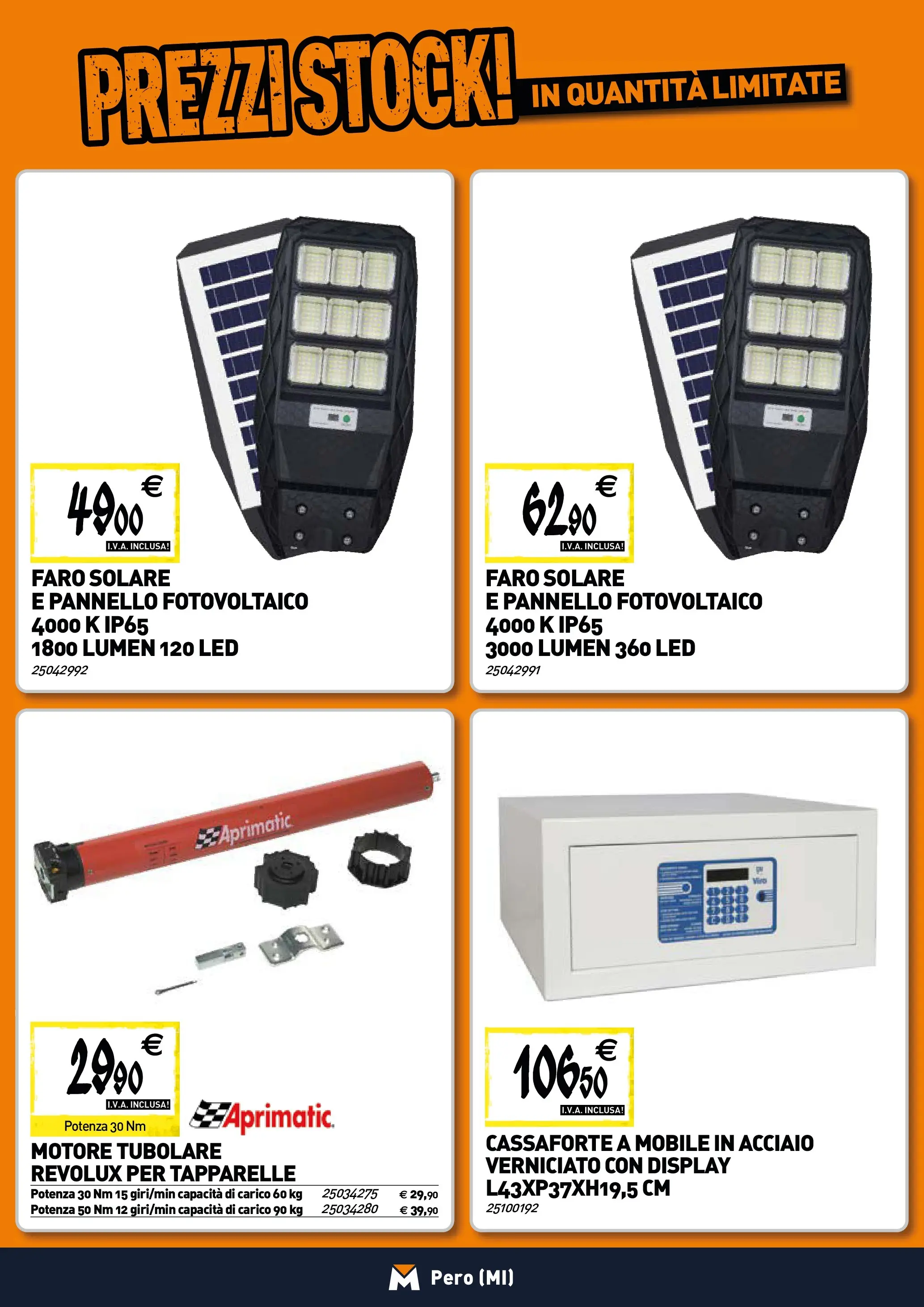 Nuovo TECNOMAT - Straordinari prezzi stock! dal 30/10/2025 > offerte anteprima 🛍️ | Pagina: 16 | Prodotti: Mobile, Cassaforte