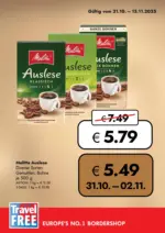 Travel FREE Travel Free: Melitta Auslese - bis 02.11.2025