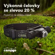 Výkonné čelovky se slevou 20%
