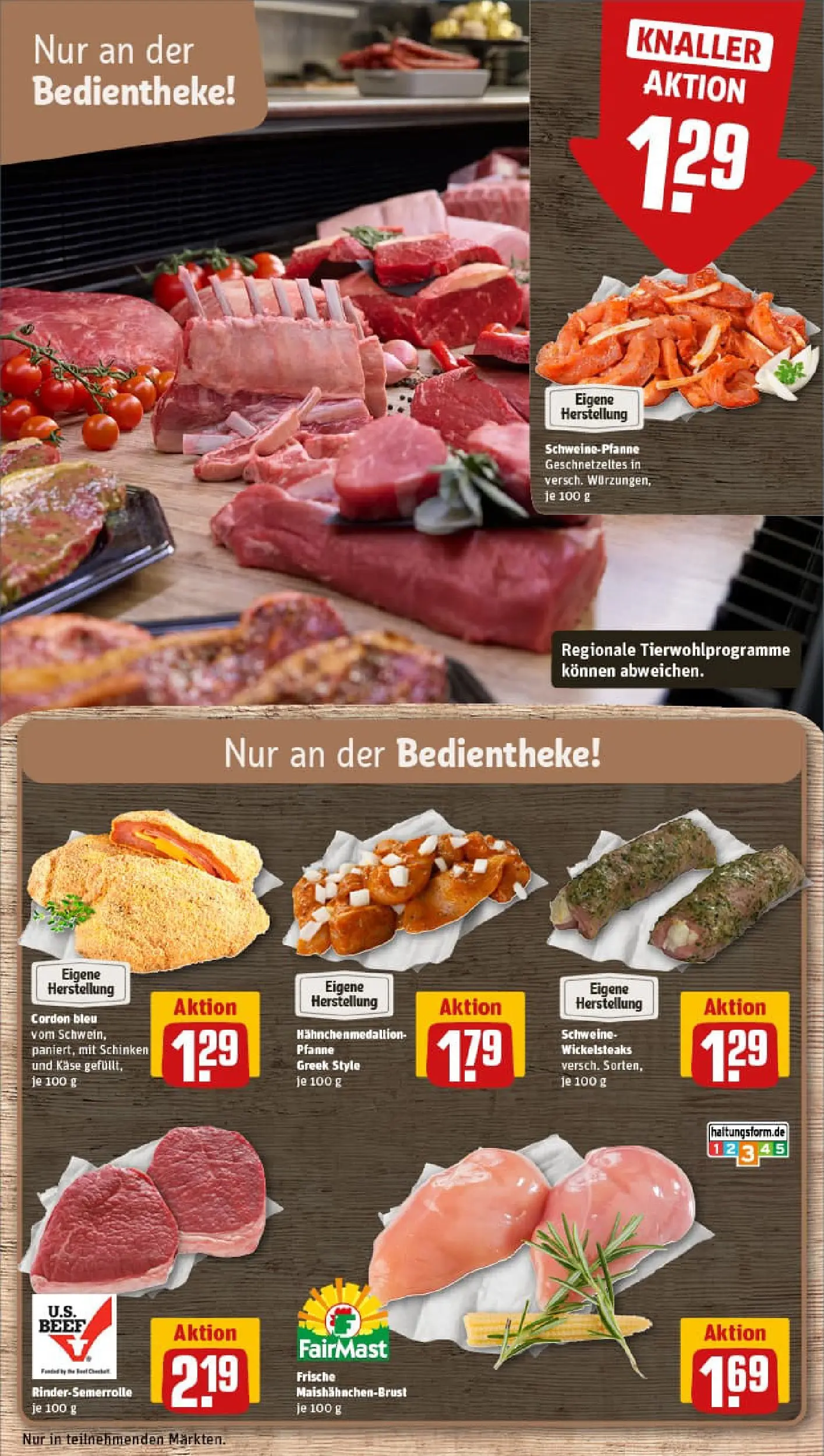 REWE Prospekt ab 02.11.2025 zum Blättern » Angebote | Seite: 10 | Produkte: Käse, Schinken