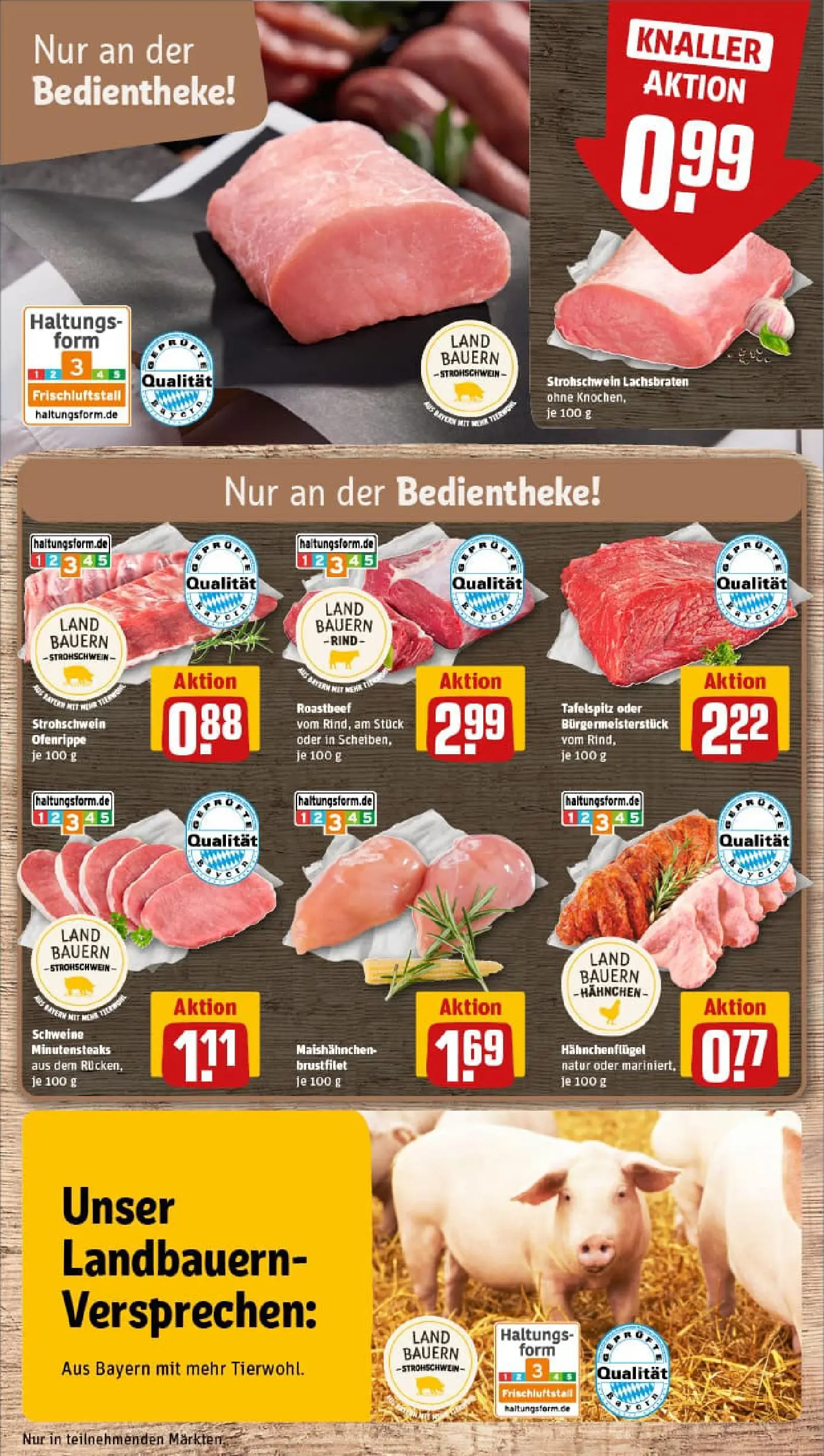REWE Prospekt ab 02.11.2025 zum Blättern » Angebote | Seite: 10 | Produkte: Tafelspitz, Hahnchen, Roastbeef