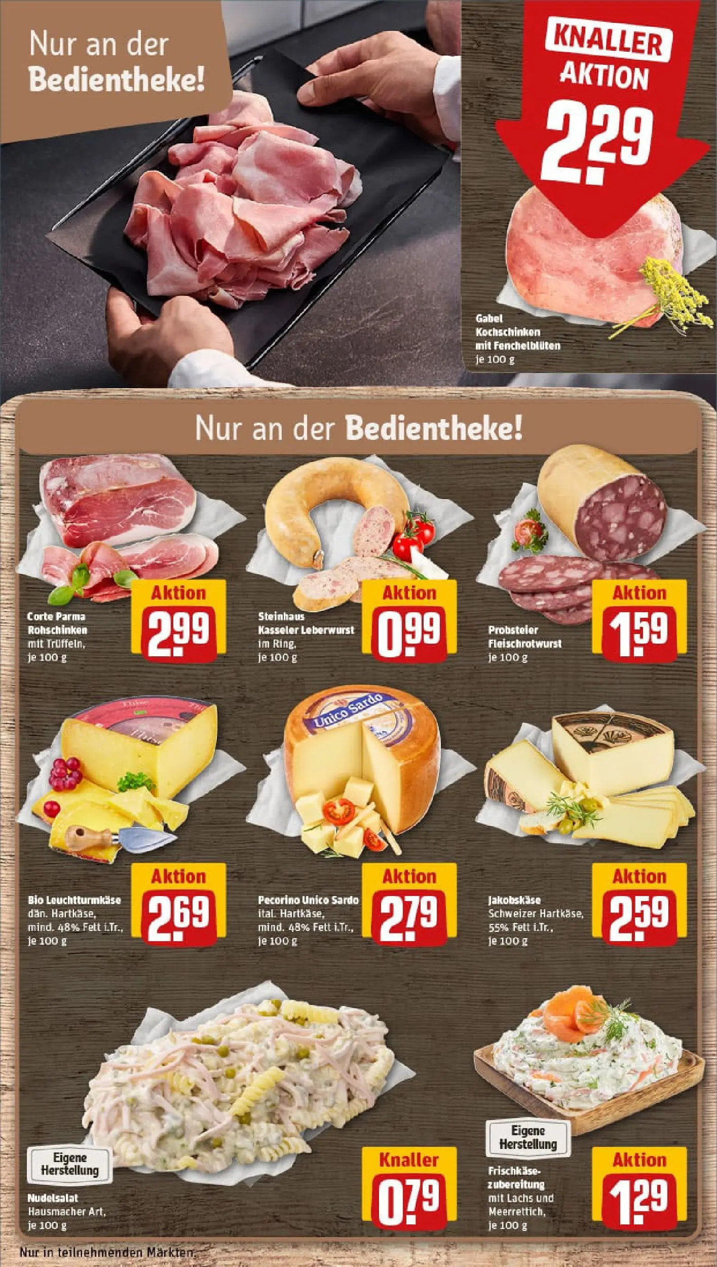 REWE Prospekt ab 02.11.2025 zum Blättern » Angebote | Seite: 11 | Produkte: Lachs, Pasta, Frischkase
