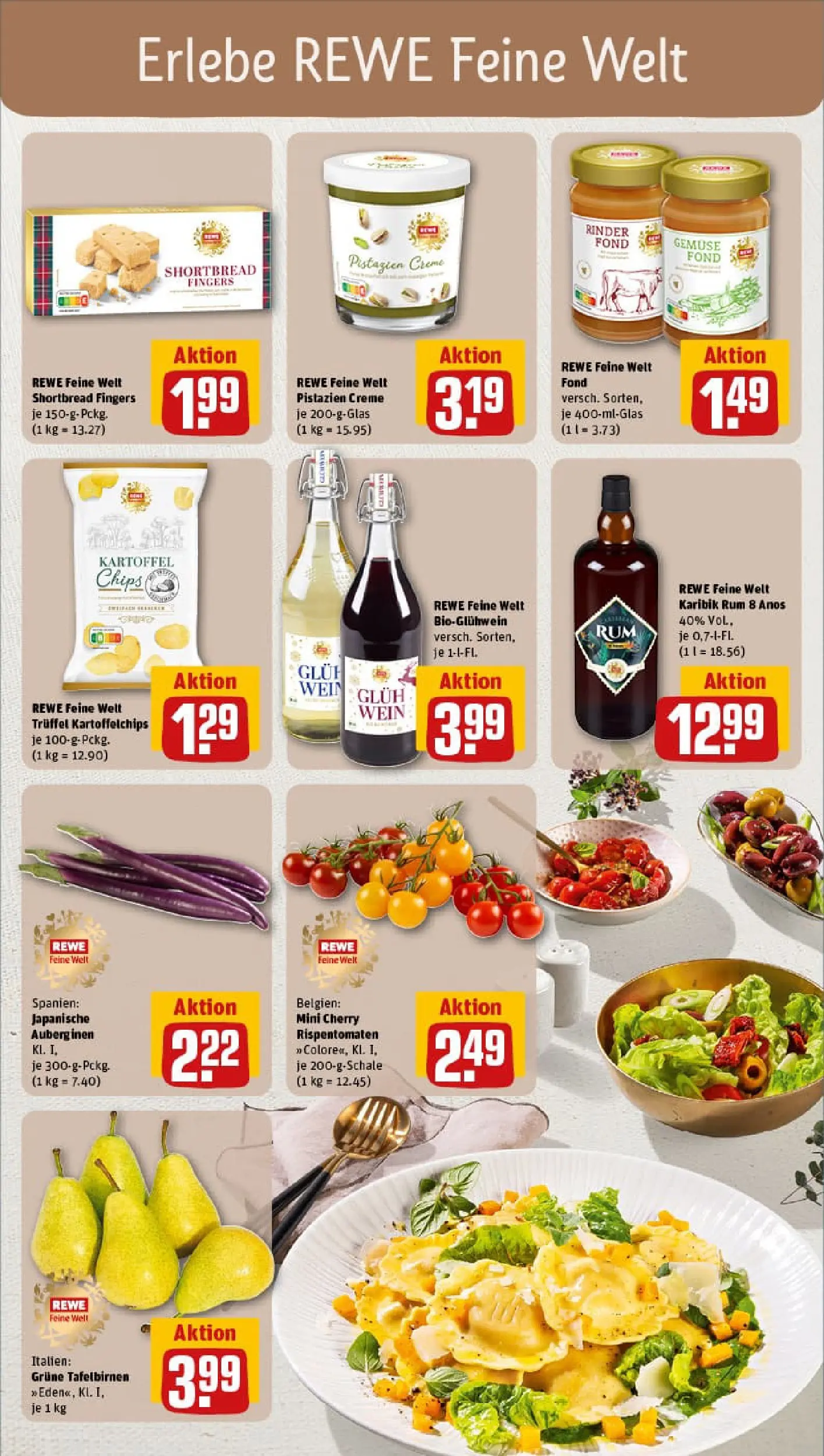 REWE Prospekt ab 02.11.2025 zum Blättern » Angebote | Seite: 17 | Produkte: Rum, Pistazien, Gemüse, Chips
