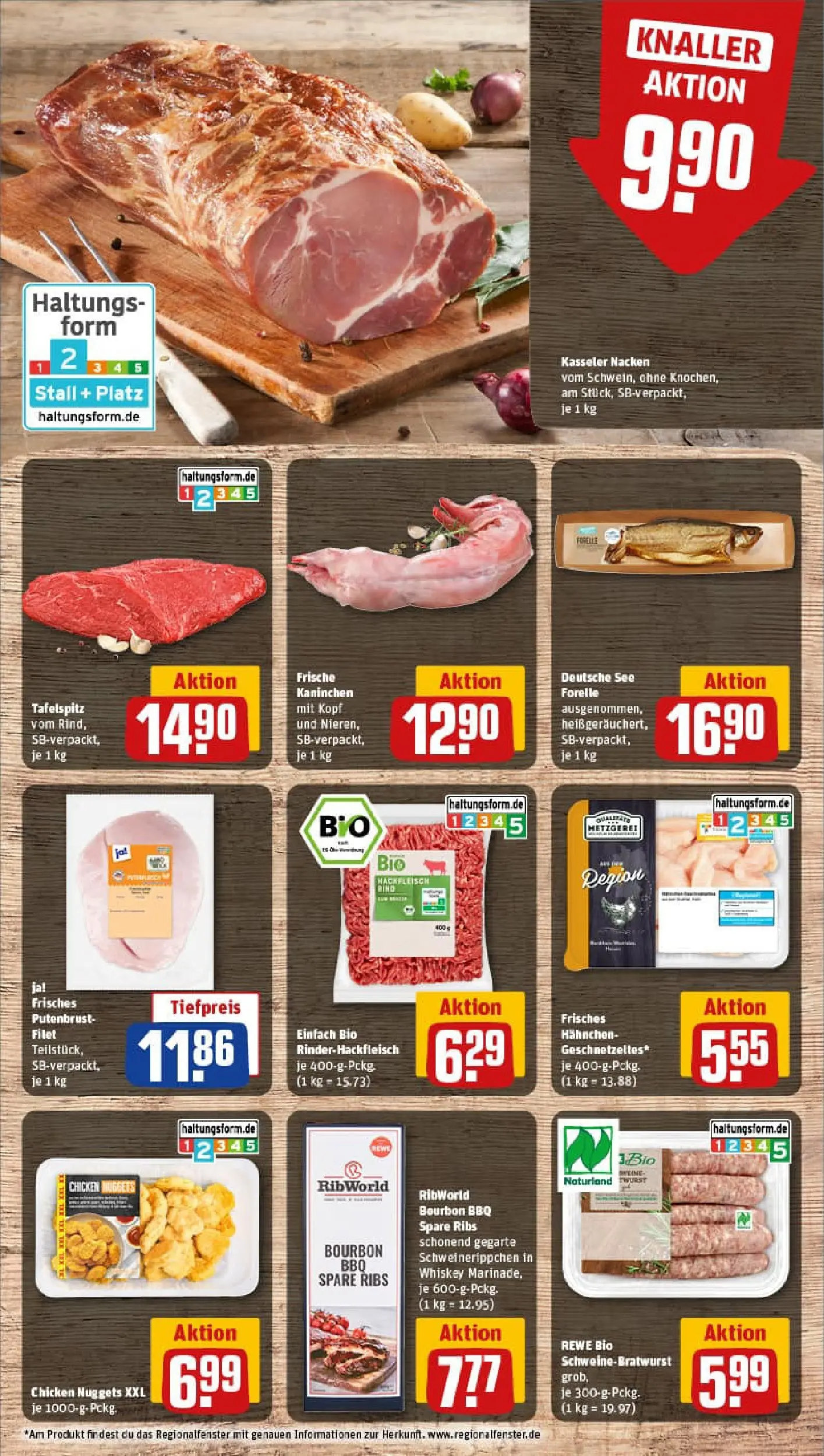 REWE Prospekt ab 02.11.2025 zum Blättern » Angebote | Seite: 8 | Produkte: Tafelspitz, Kasseler nacken, Bourbon, Whiskey