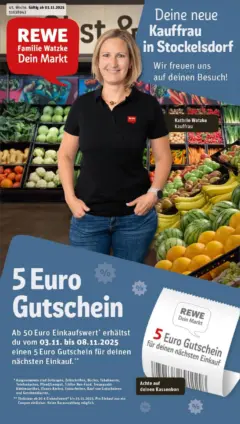 Rewe prospekt Stockelsdorf	 ab 02.11.2025 gültig