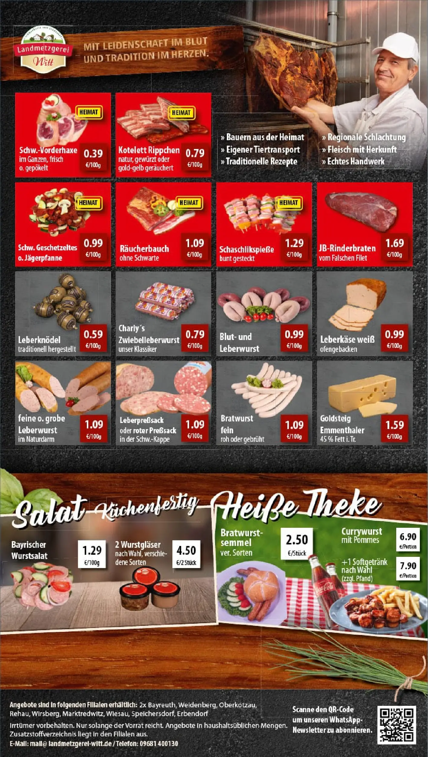 REWE Prospekt ab 02.11.2025 zum Blättern » Angebote | Seite: 9 | Produkte: Pommes, Fleisch, Salat, Leberkase