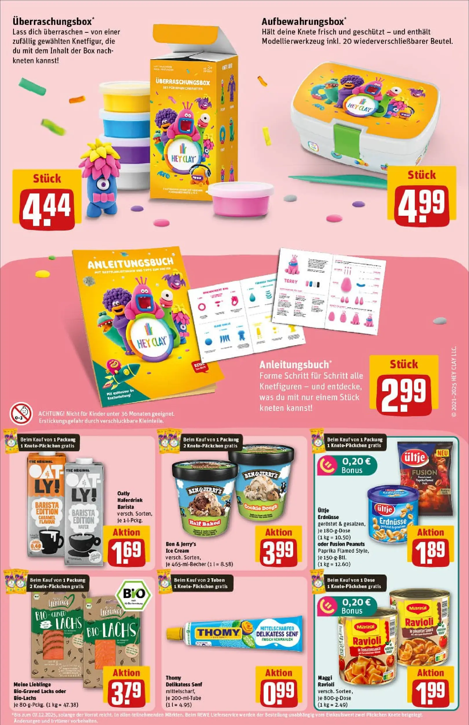 REWE Prospekt ab 02.11.2025 zum Blättern » Angebote | Seite: 5 | Produkte: Ultje erdnusse, Haferdrink, Lachs, Paprika