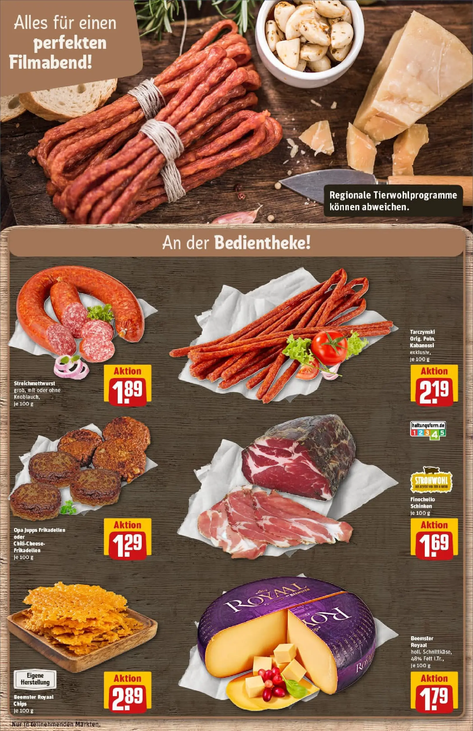REWE Prospekt ab 02.11.2025 zum Blättern » Angebote | Seite: 11 | Produkte: Schinken, Chips