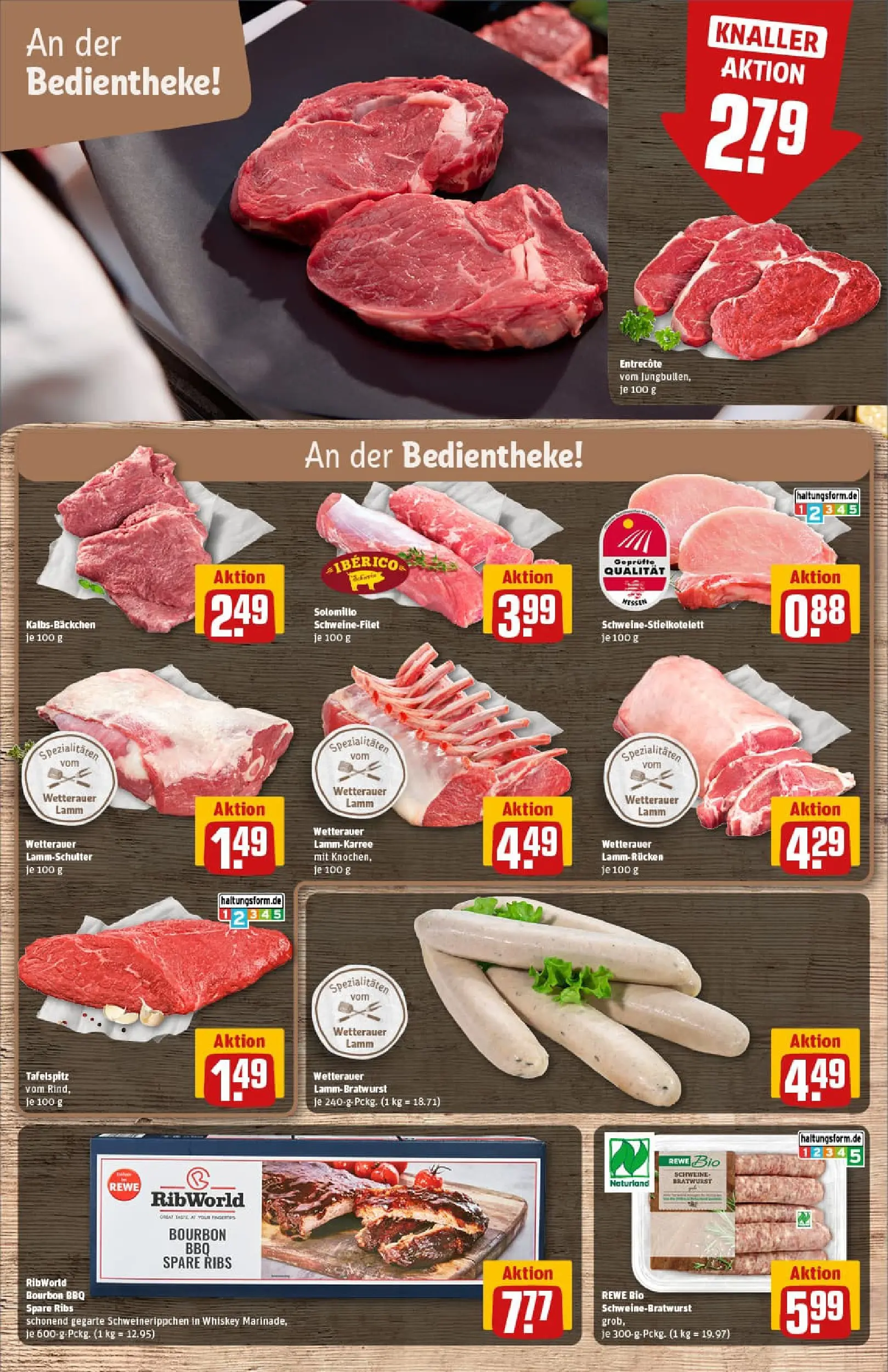 REWE Prospekt ab 02.11.2025 zum Blättern » Angebote | Seite: 9 | Produkte: Tafelspitz, Bratwurst, Schweinefilet, Whiskey