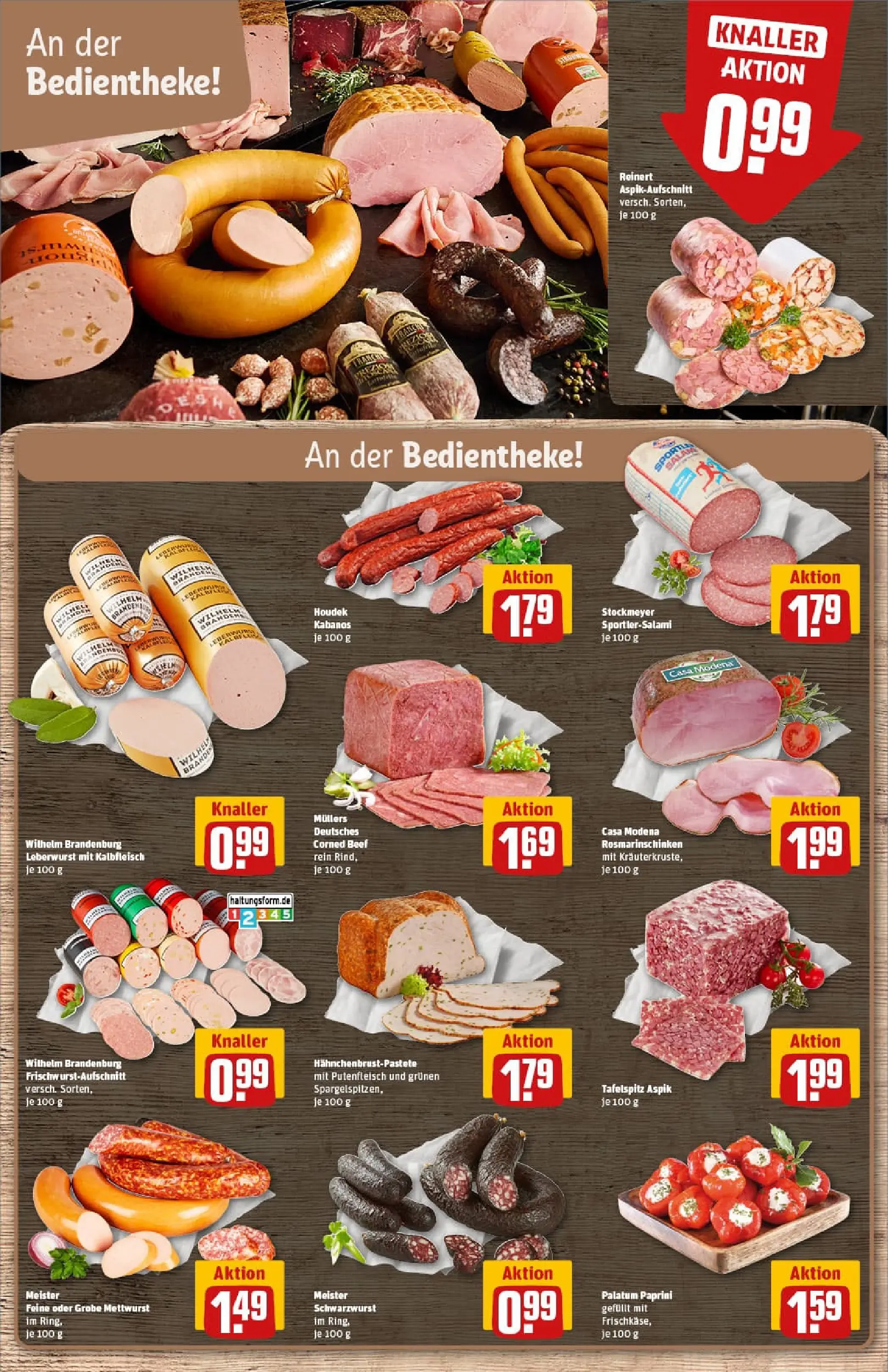 REWE Prospekt ab 02.11.2025 zum Blättern » Angebote | Seite: 10 | Produkte: Tafelspitz, Pudding, Salami
