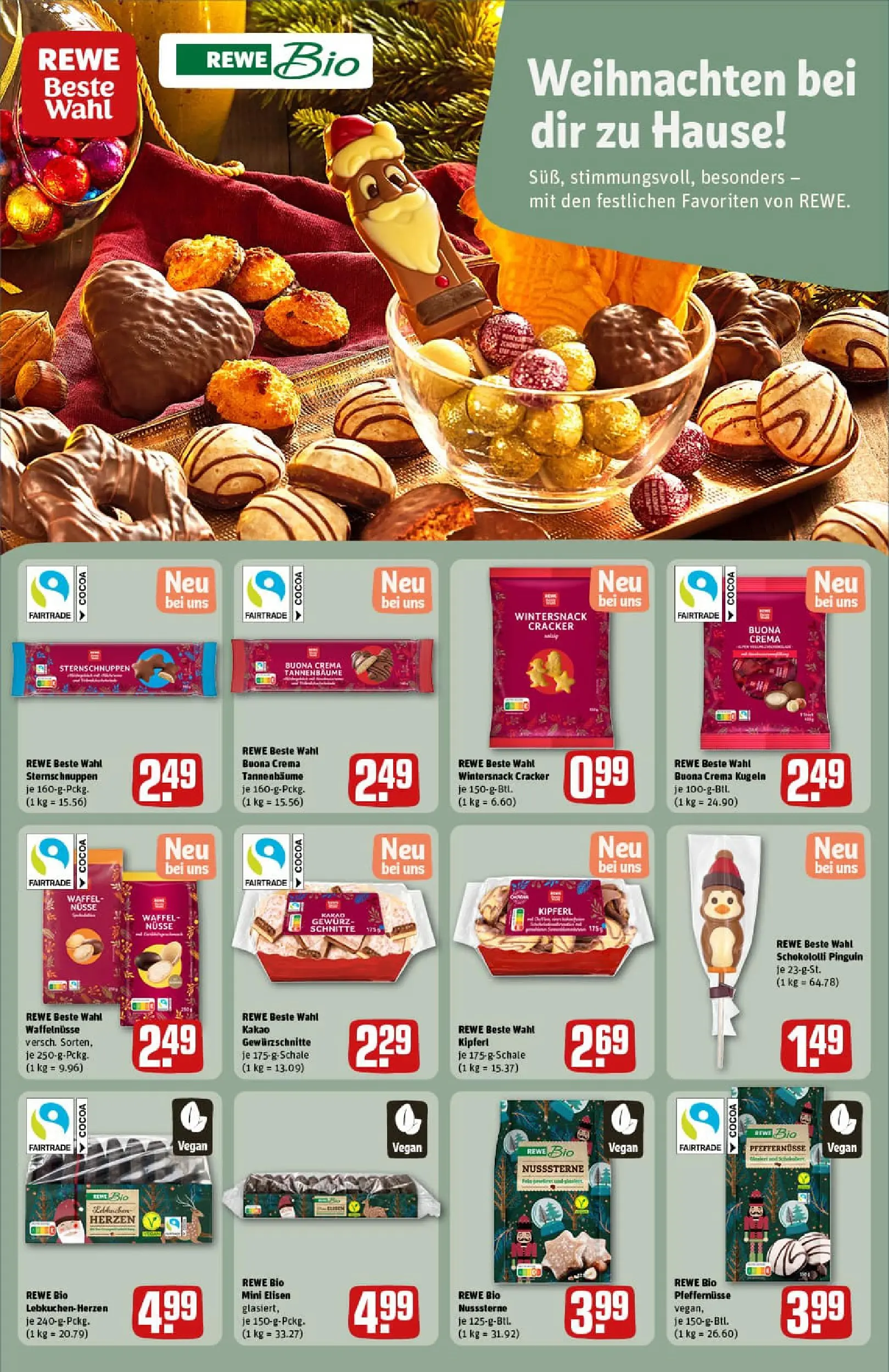 REWE Prospekt ab 02.11.2025 zum Blättern » Angebote | Seite: 23 | Produkte: Nüsse