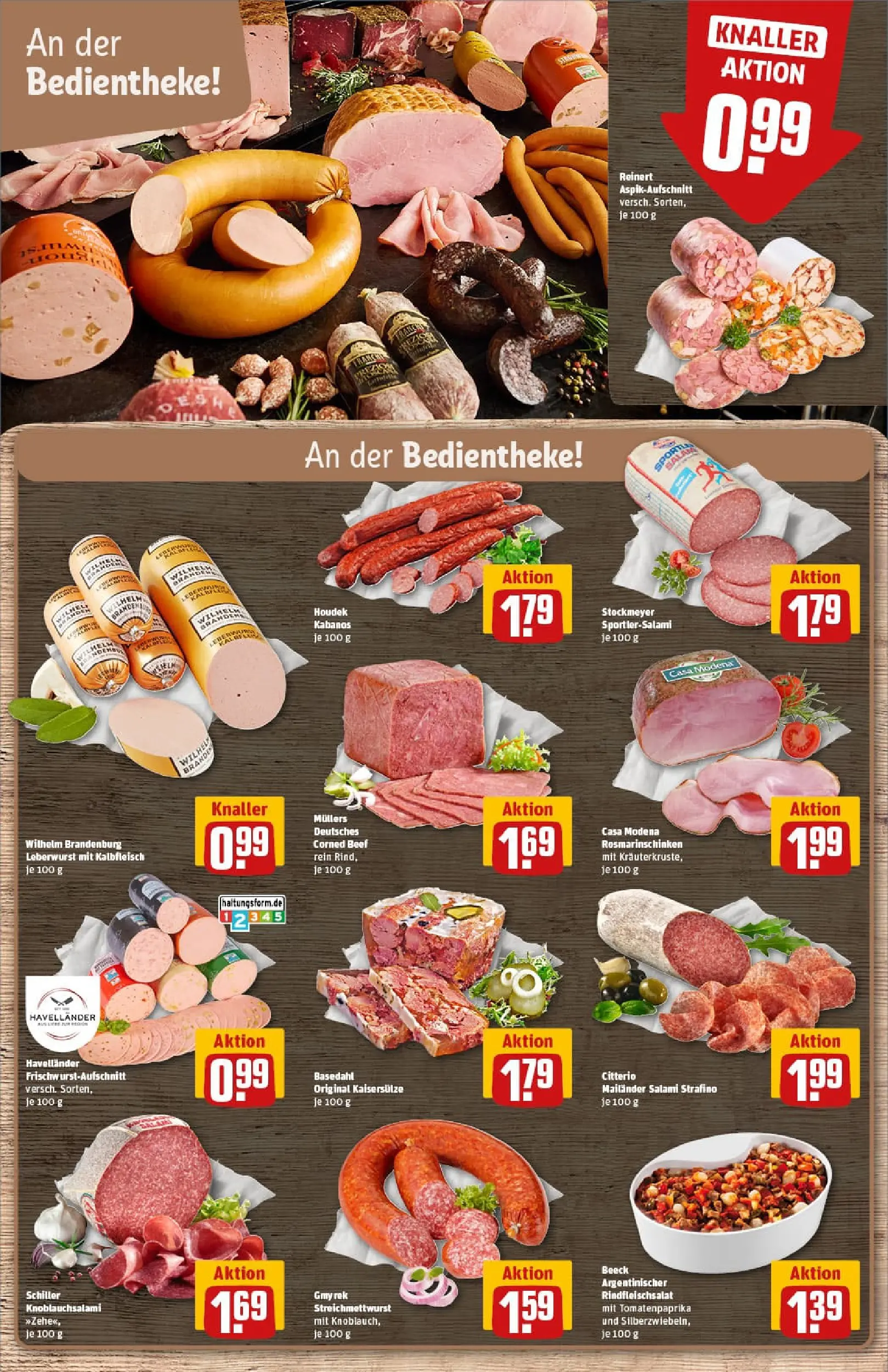 REWE Prospekt ab 02.11.2025 zum Blättern » Angebote | Seite: 12 | Produkte: Salami