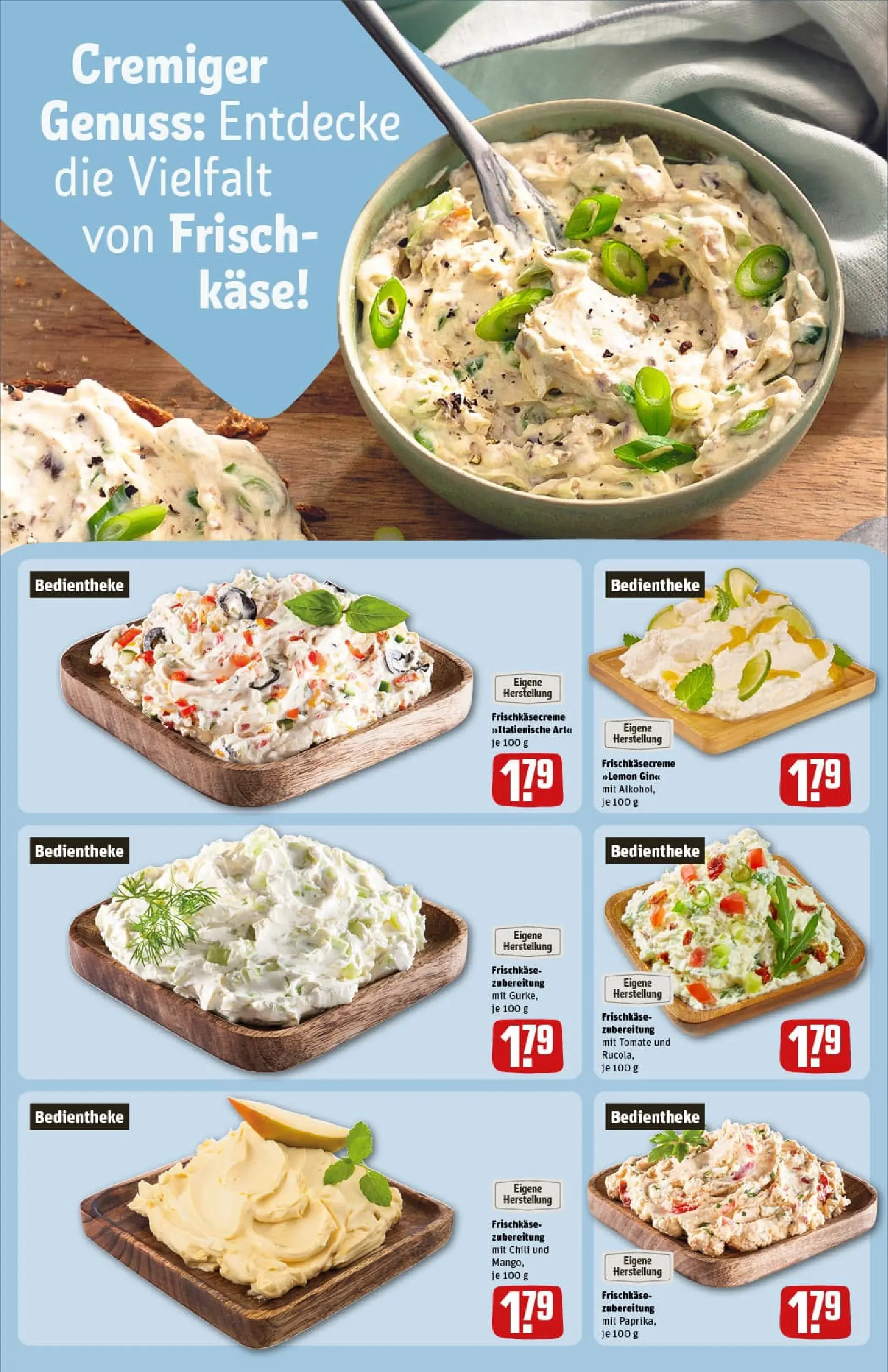 REWE Prospekt ab 02.11.2025 zum Blättern » Angebote | Seite: 14 | Produkte: Käse, Mango, Chili, Frischkase