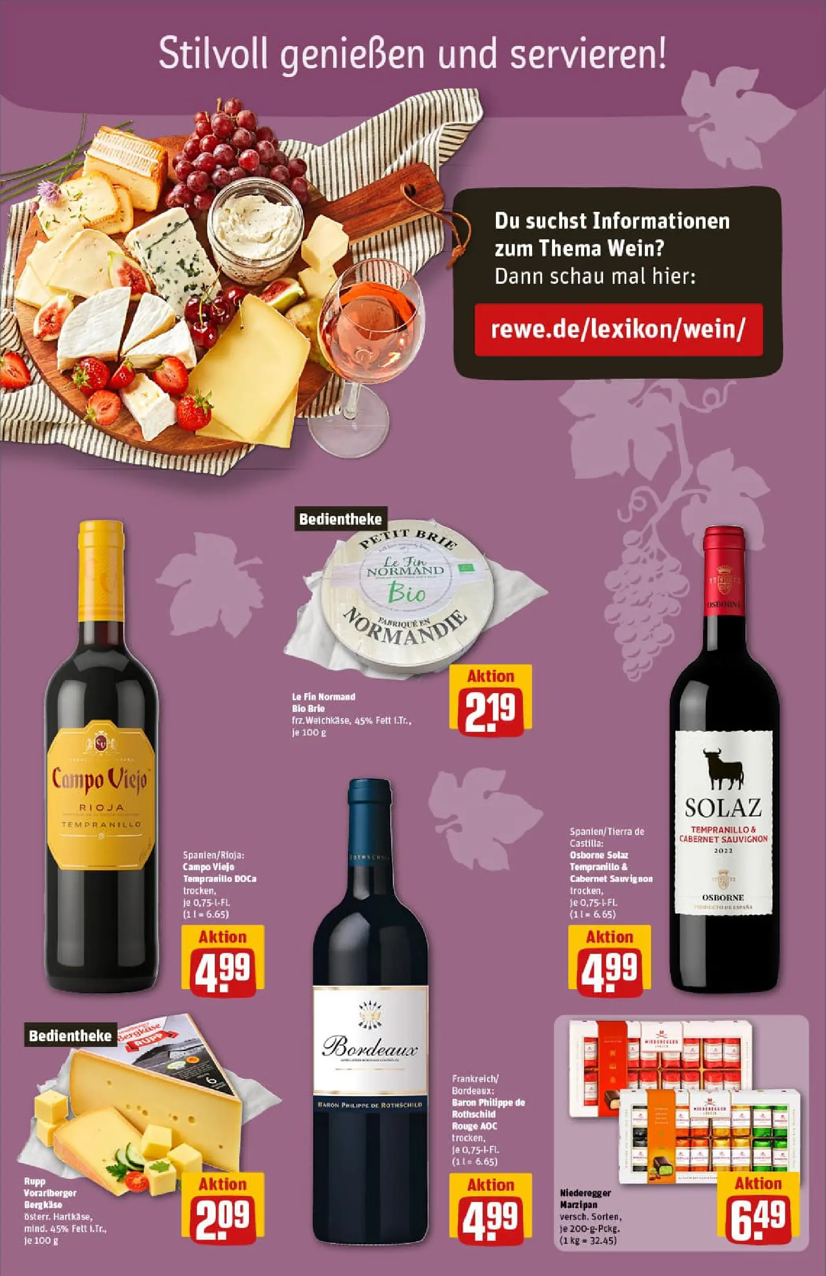 REWE Prospekt ab 02.11.2025 zum Blättern » Angebote | Seite: 20 | Produkte: Osborne, Rouge, Wein
