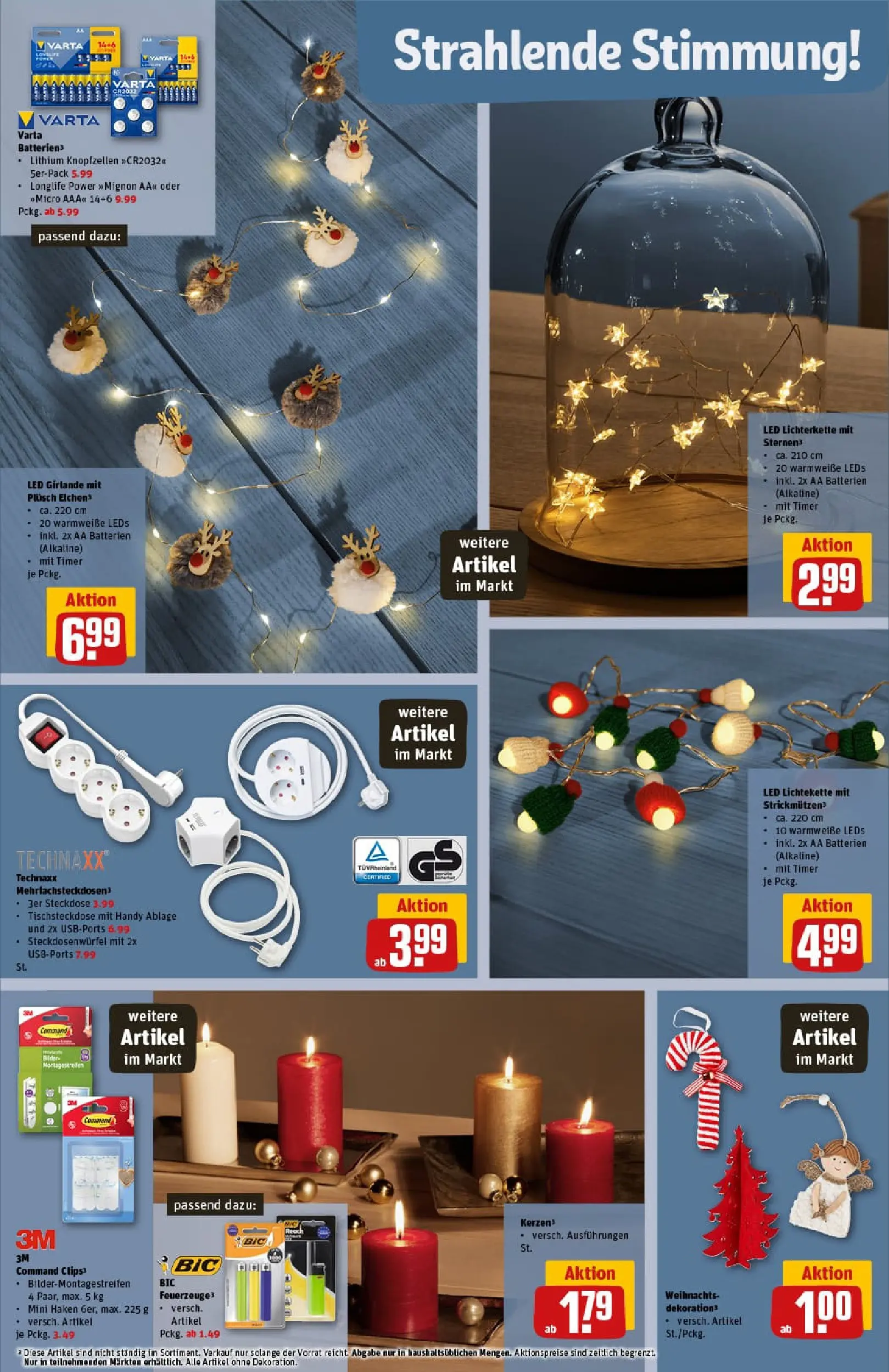 REWE Prospekt ab 02.11.2025 zum Blättern » Angebote | Seite: 32 | Produkte: Batterien, String, Steckdose