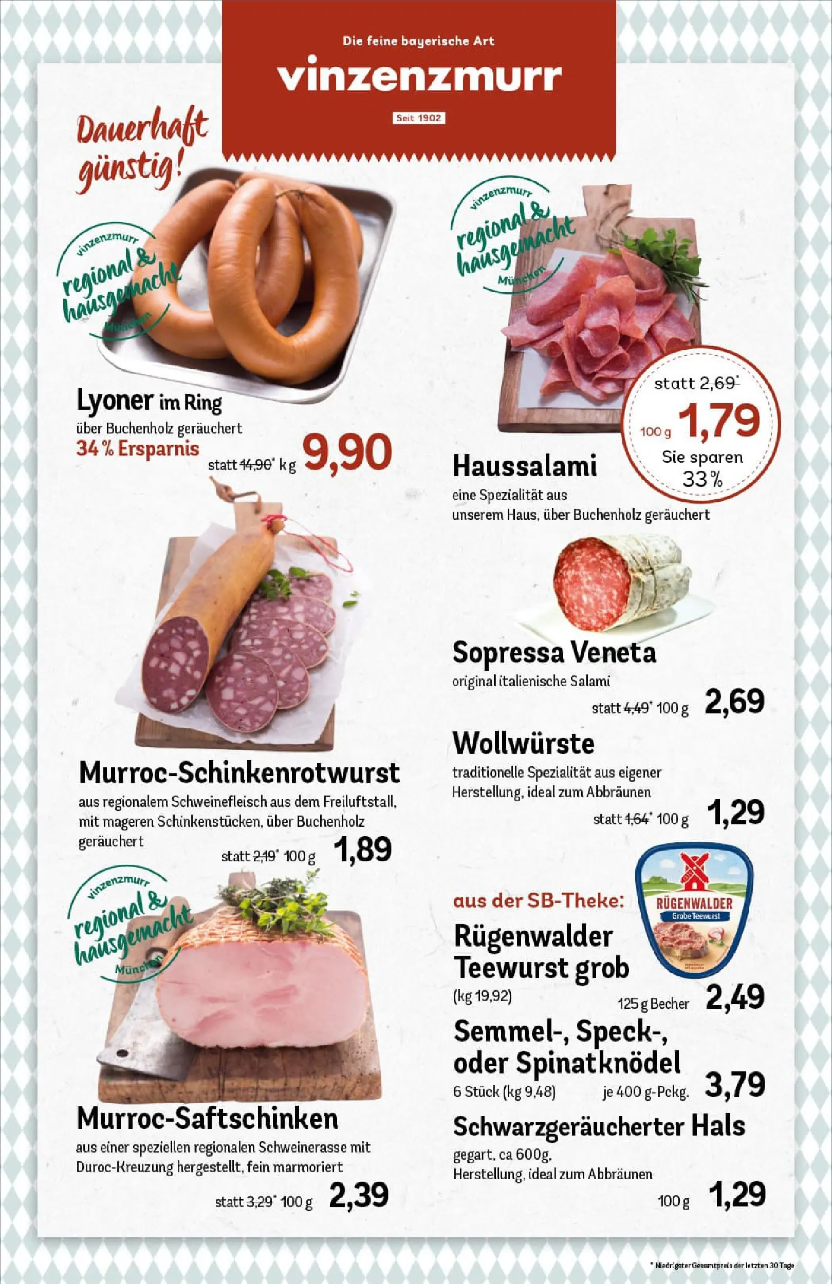 REWE Prospekt ab 02.11.2025 zum Blättern » Angebote | Seite: 9 | Produkte: Salami, Schweinefleisch