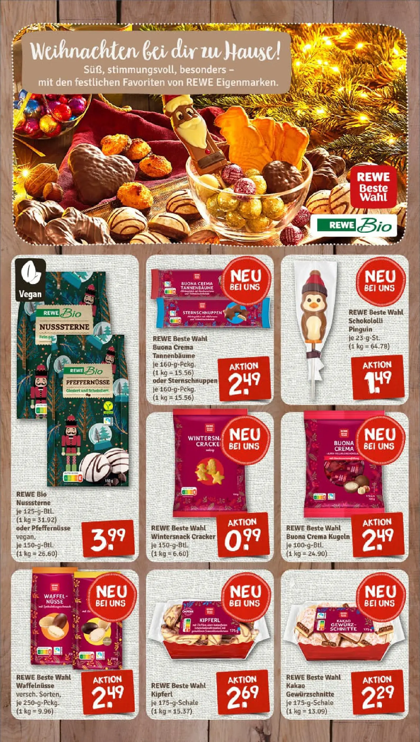 REWE Prospekt ab 03.11.2025 zum Blättern » Angebote | Seite: 9 | Produkte: Nüsse