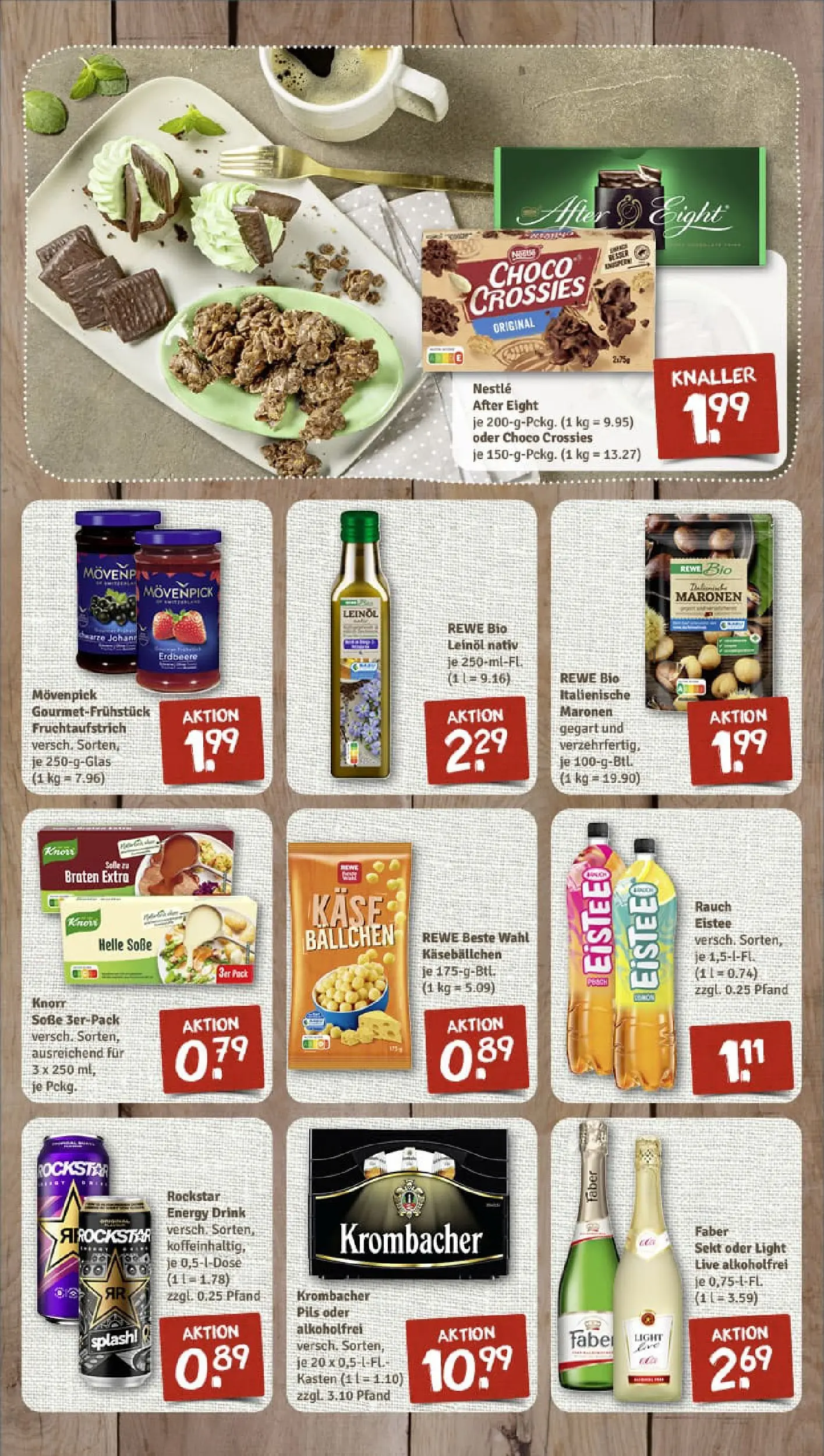 REWE Prospekt ab 02.11.2025 zum Blättern » Angebote | Seite: 11 | Produkte: Rockstar energy, Energy, Sekt, Knorr