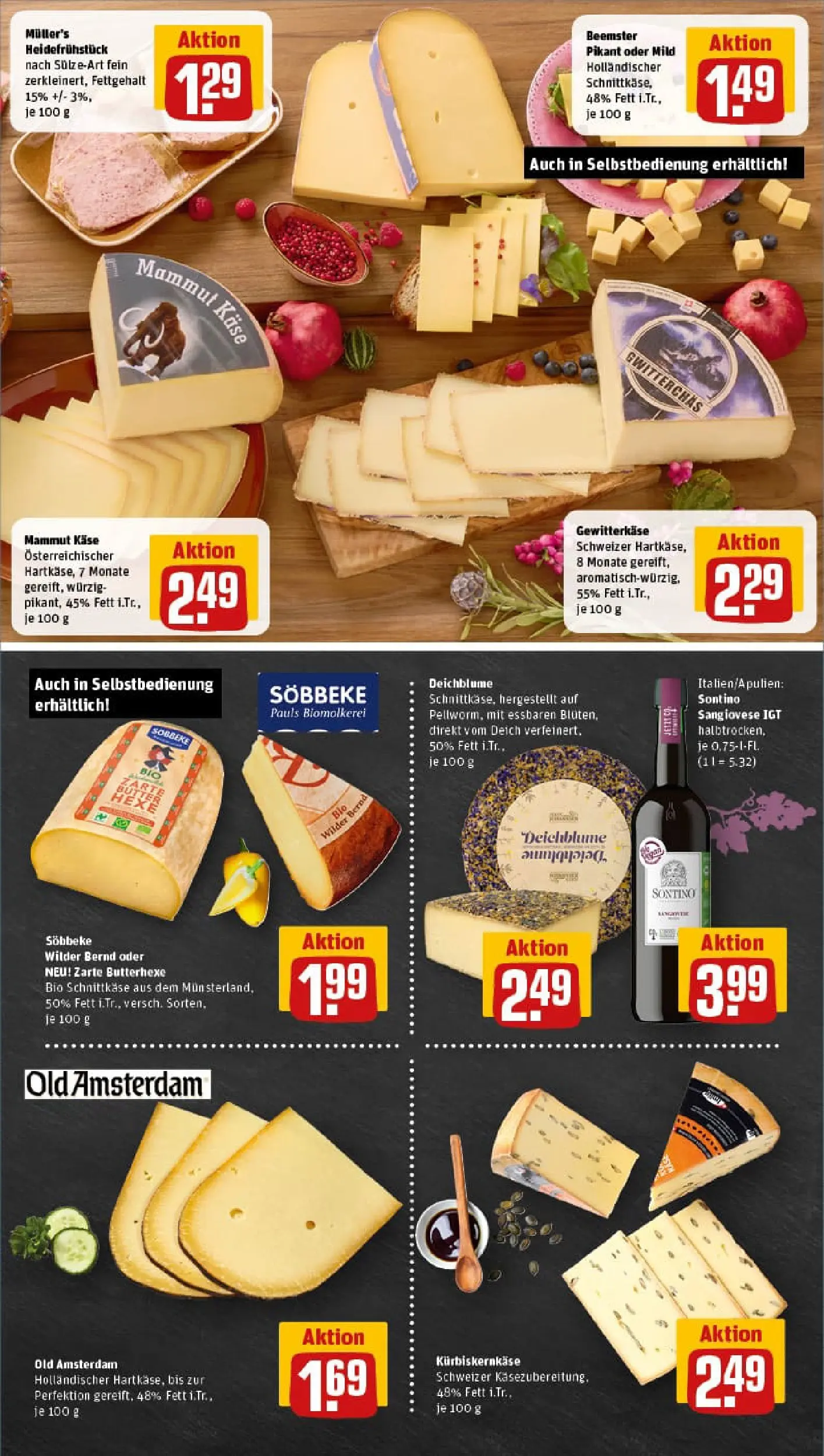 REWE Prospekt ab 02.11.2025 zum Blättern » Angebote | Seite: 9 | Produkte: Butter, Käse