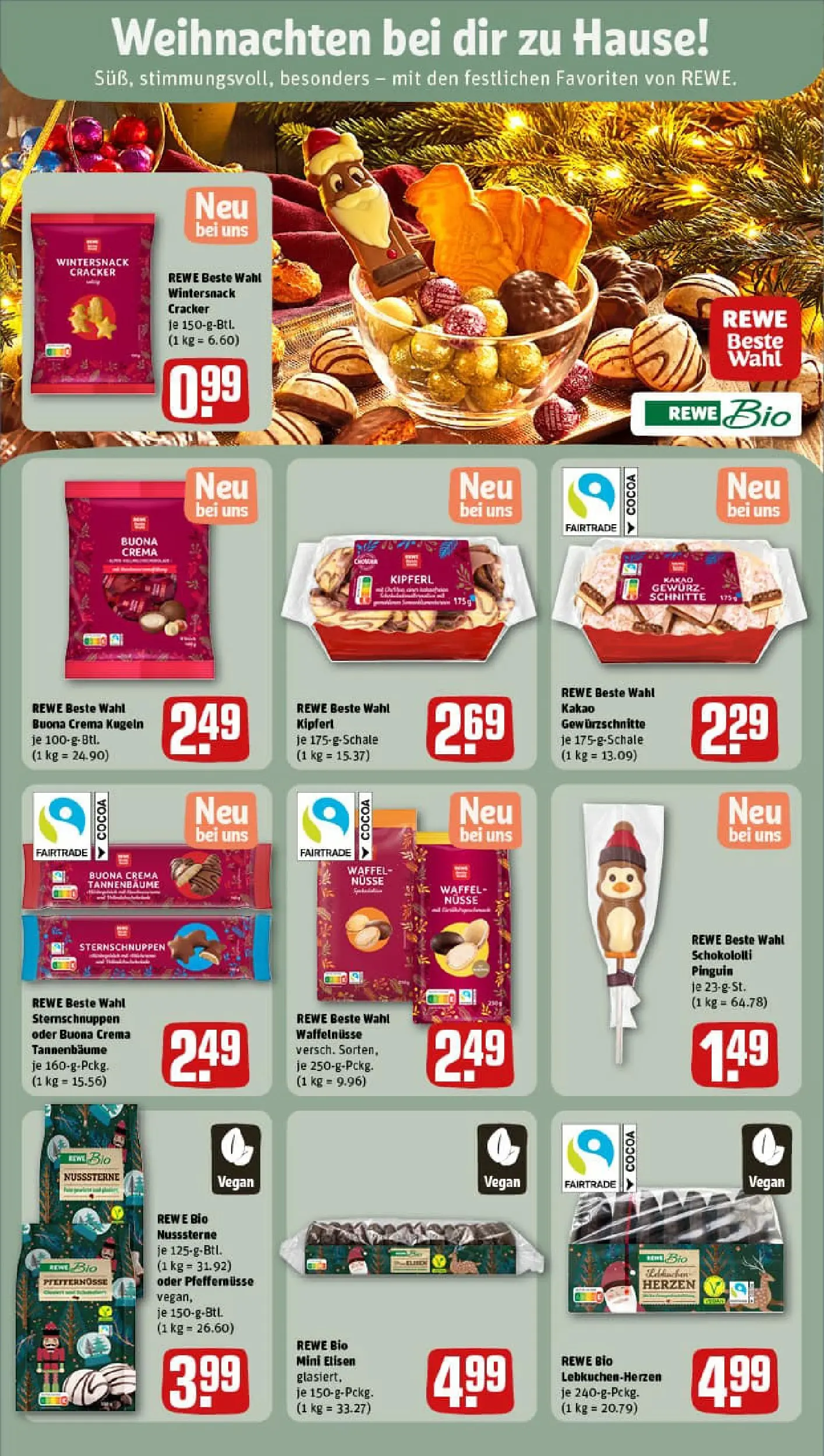 REWE Prospekt ab 02.11.2025 zum Blättern » Angebote | Seite: 15 | Produkte: Nüsse