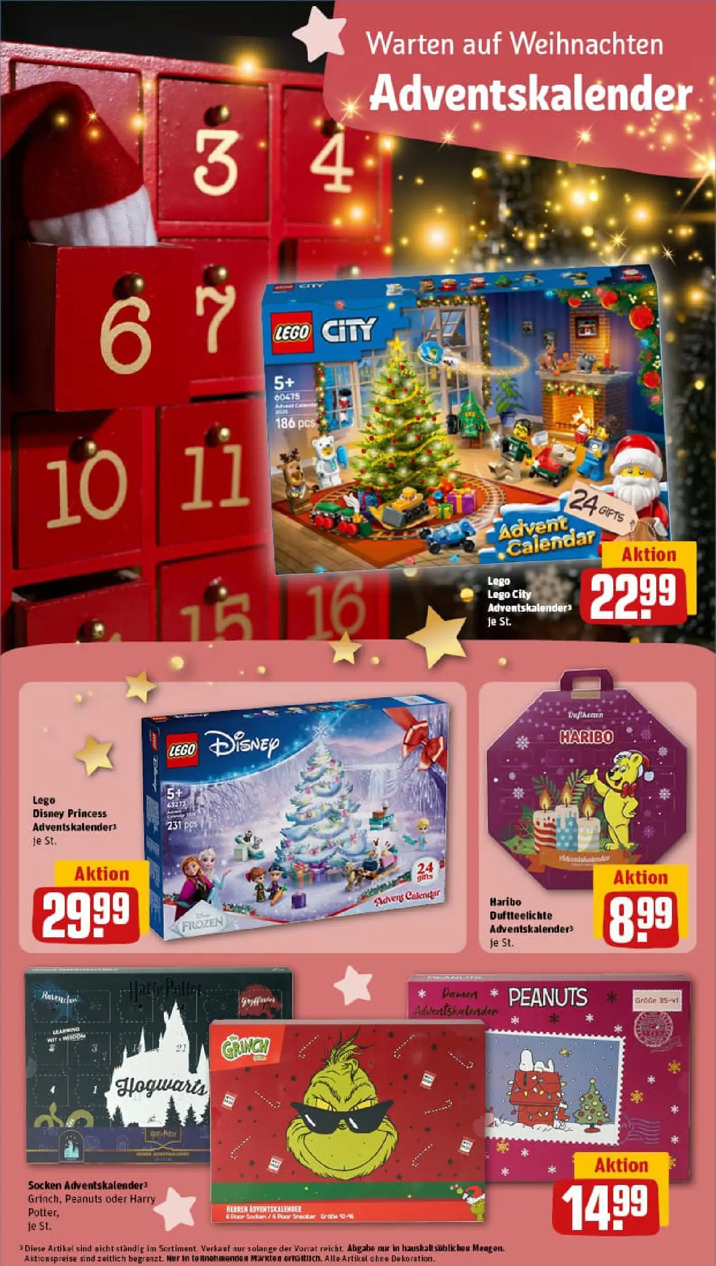 REWE Prospekt ab 02.11.2025 zum Blättern » Angebote | Seite: 19 | Produkte: Haribo, Socken