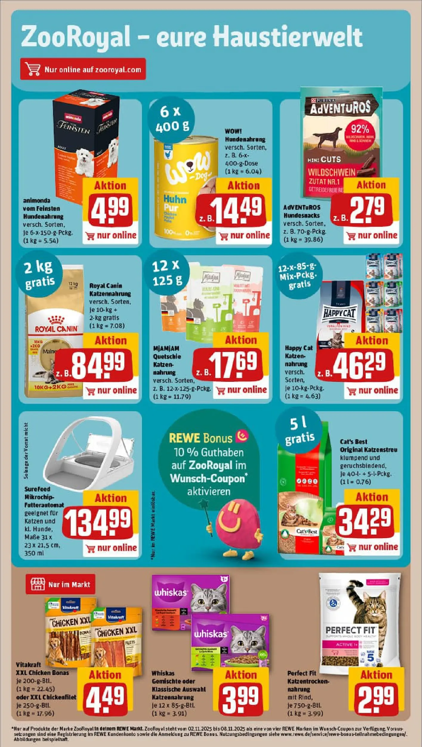 REWE Prospekt ab 02.11.2025 zum Blättern » Angebote | Seite: 27 | Produkte: Whiskas