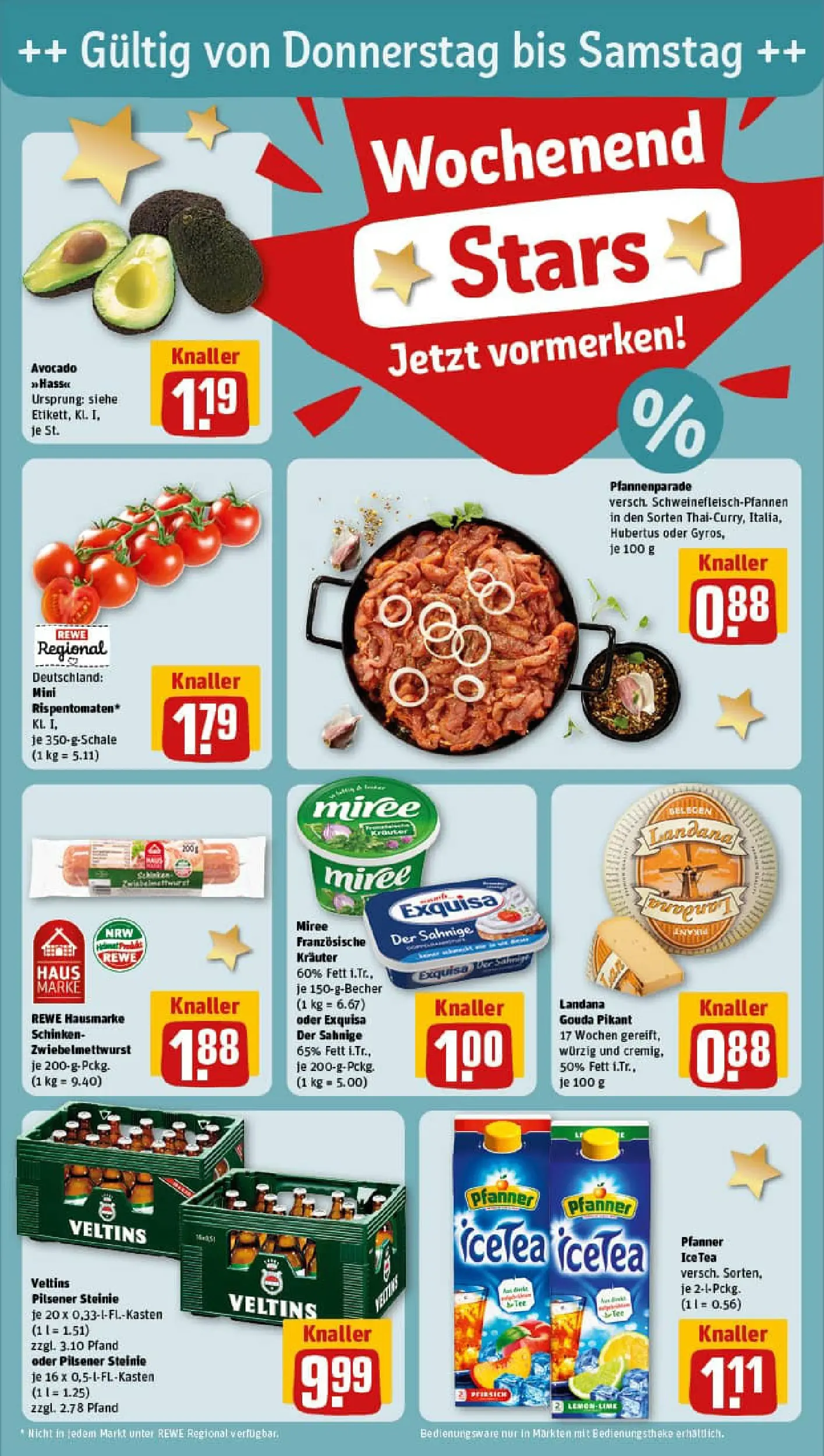 REWE Prospekt ab 02.11.2025 zum Blättern » Angebote | Seite: 28 | Produkte: Gouda, Avocado, Schinken, Veltins