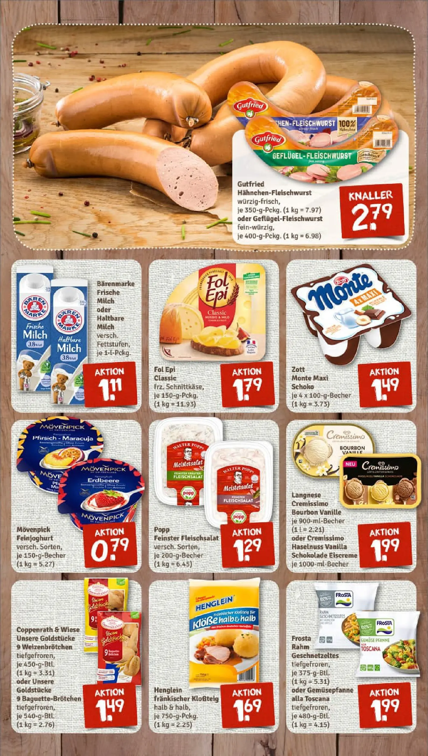 REWE Prospekt ab 02.11.2025 zum Blättern » Angebote | Seite: 11 | Produkte: Langnese, Cremissimo, Milch, Pfirsich