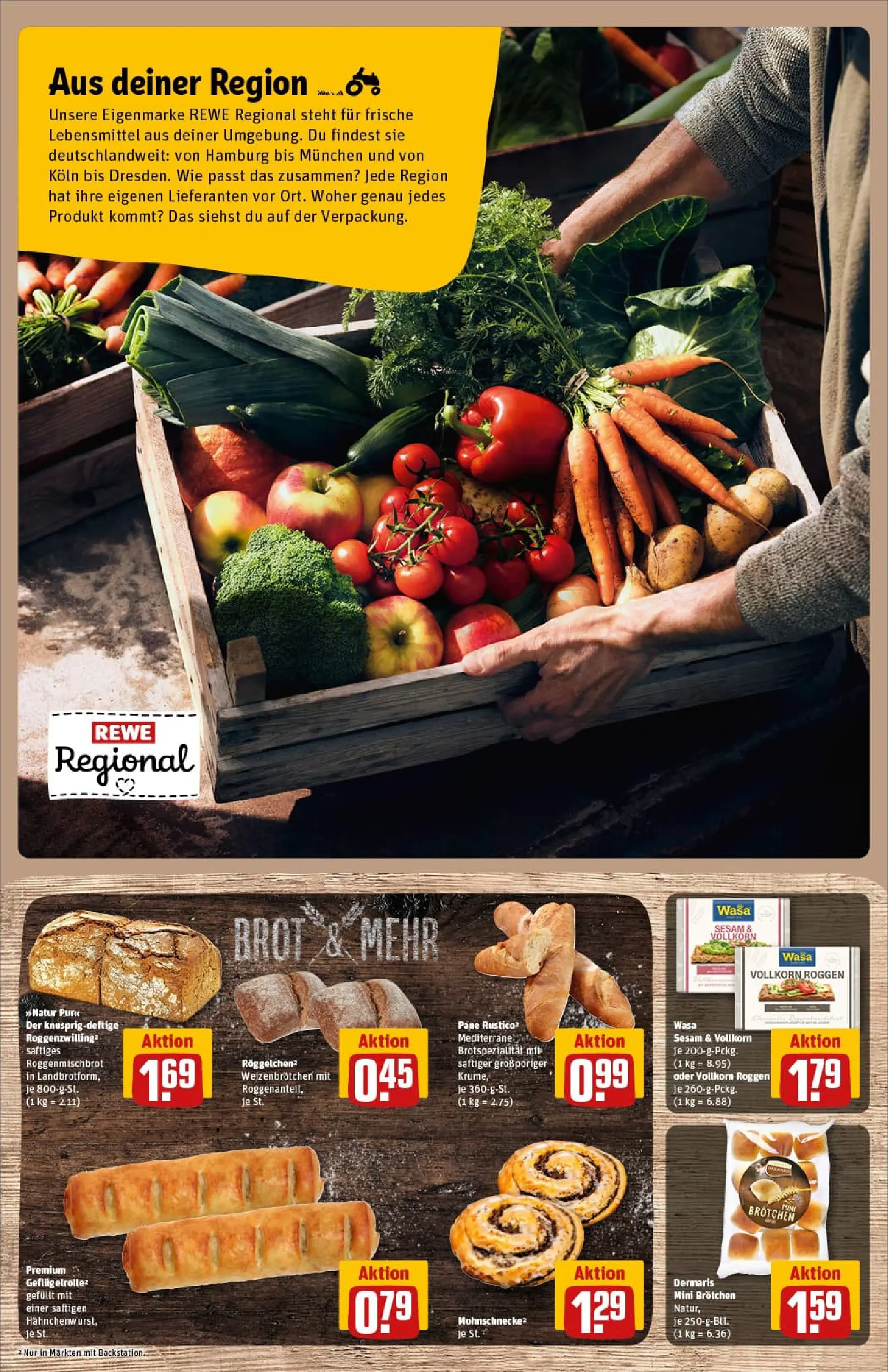 REWE Prospekt ab 02.11.2025 zum Blättern » Angebote | Seite: 11 | Produkte: Pane, Brot