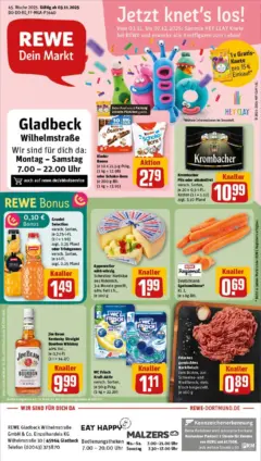 Rewe prospekt Gladbeck	 ab 02.11.2025 gültig Rewe prospekt Gladbeck	 ab 02.11.2025 gültig