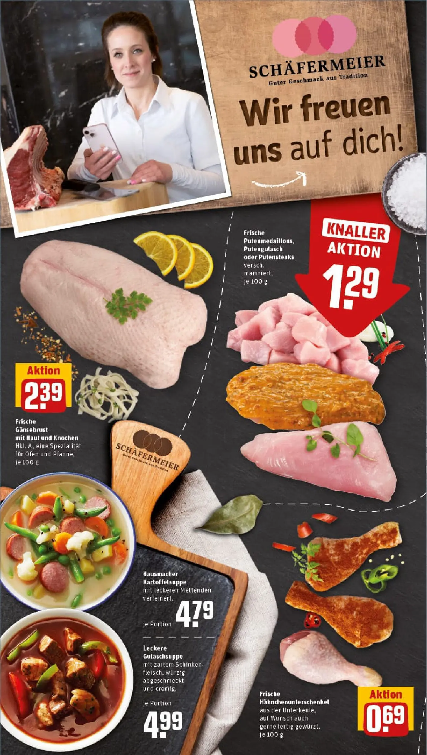 REWE Prospekt ab 02.11.2025 zum Blättern » Angebote | Seite: 6 | Produkte: Ofen, Schinken