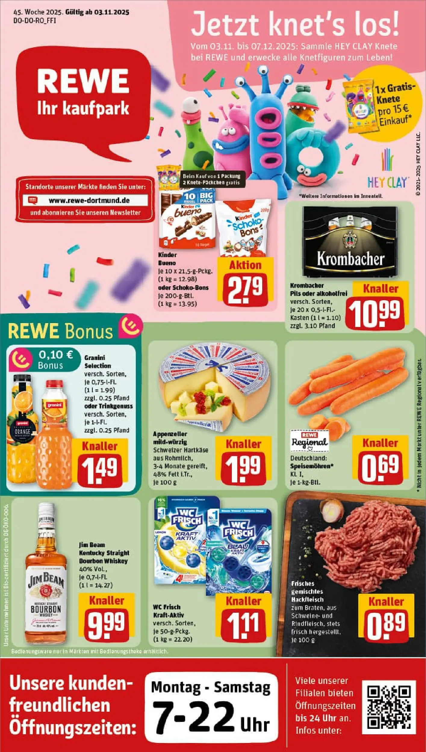 REWE Prospekt ab 02.11.2025 zum Blättern » Angebote | Seite: 1