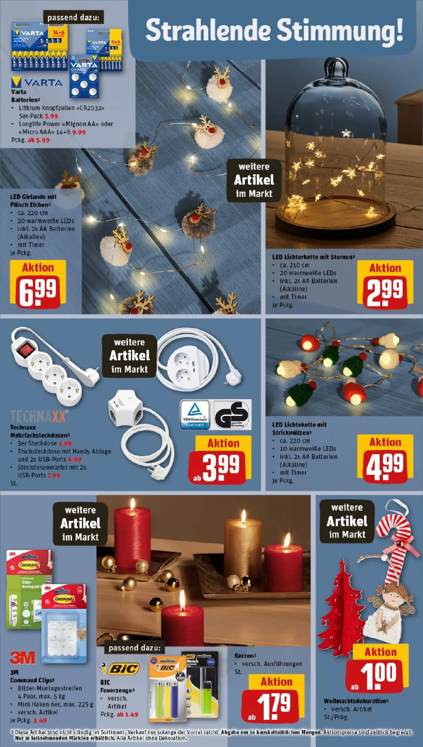 REWE Prospekt ab 02.11.2025 zum Blättern » Angebote | Seite: 32 | Produkte: Batterien, String, Steckdose