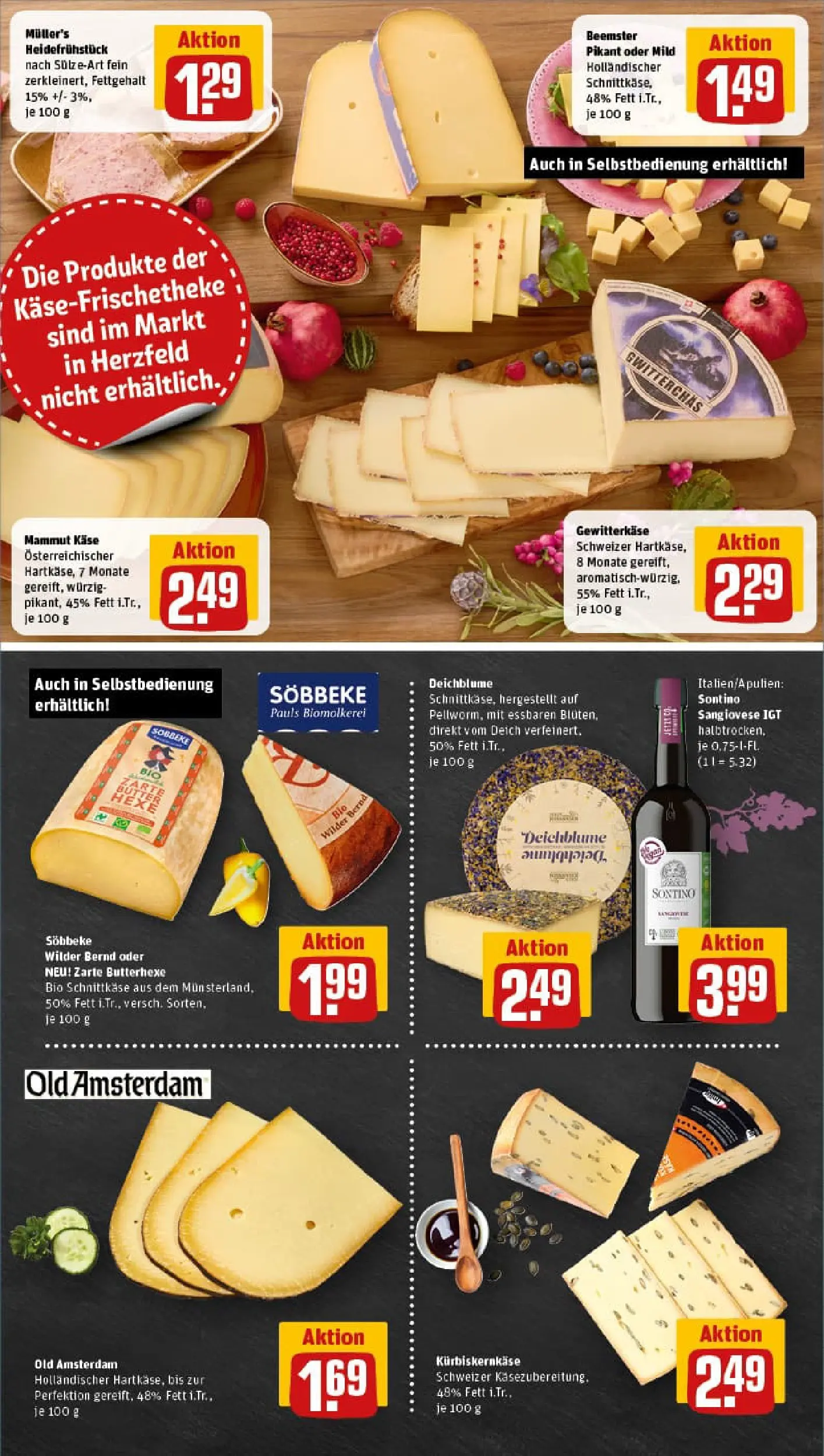 REWE Prospekt ab 02.11.2025 zum Blättern » Angebote | Seite: 9 | Produkte: Butter, Käse
